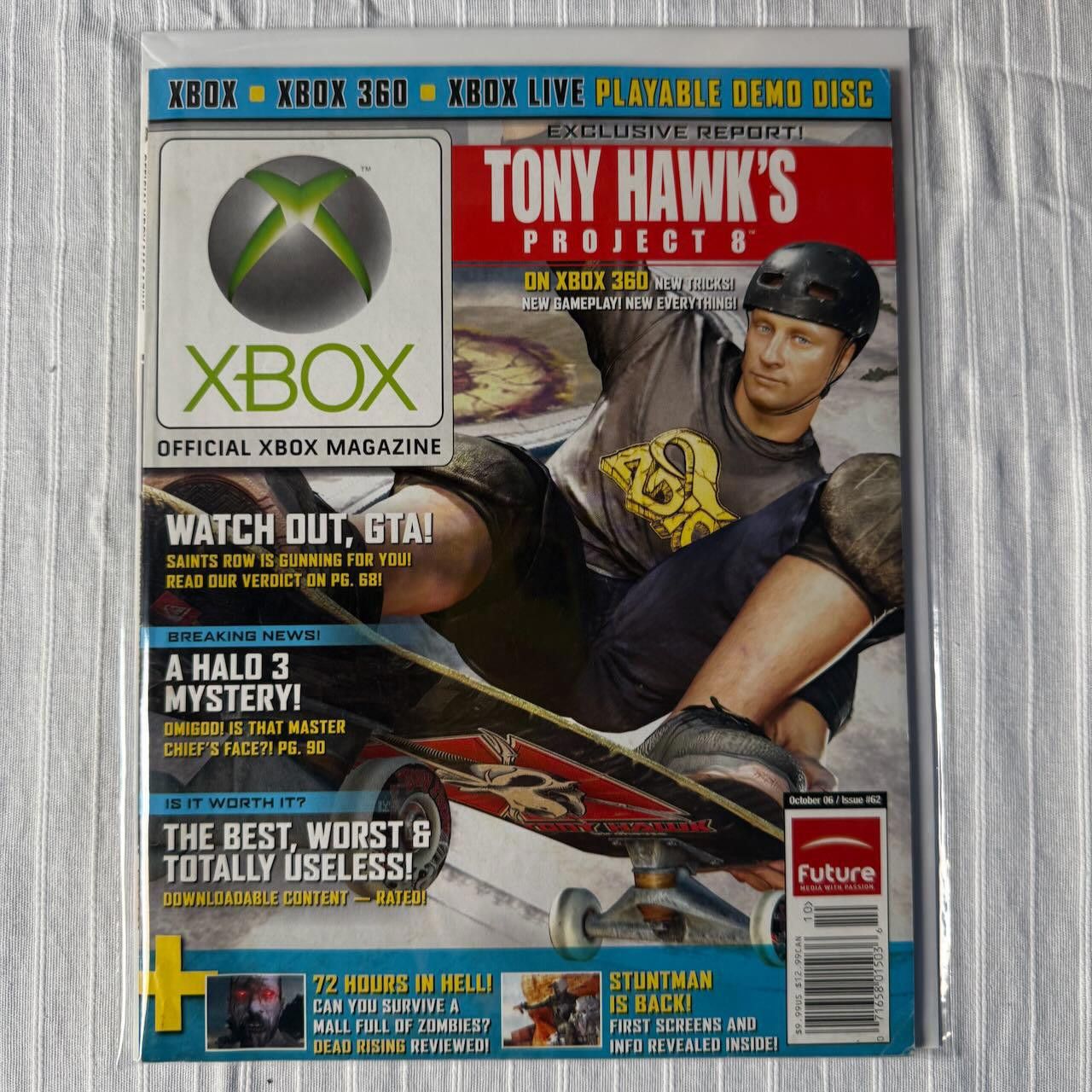 Other VTG XBOX Magazine #62 October 2006 Tony Hawk's Project 8 Size ONE SIZE - 11 Thumbnail