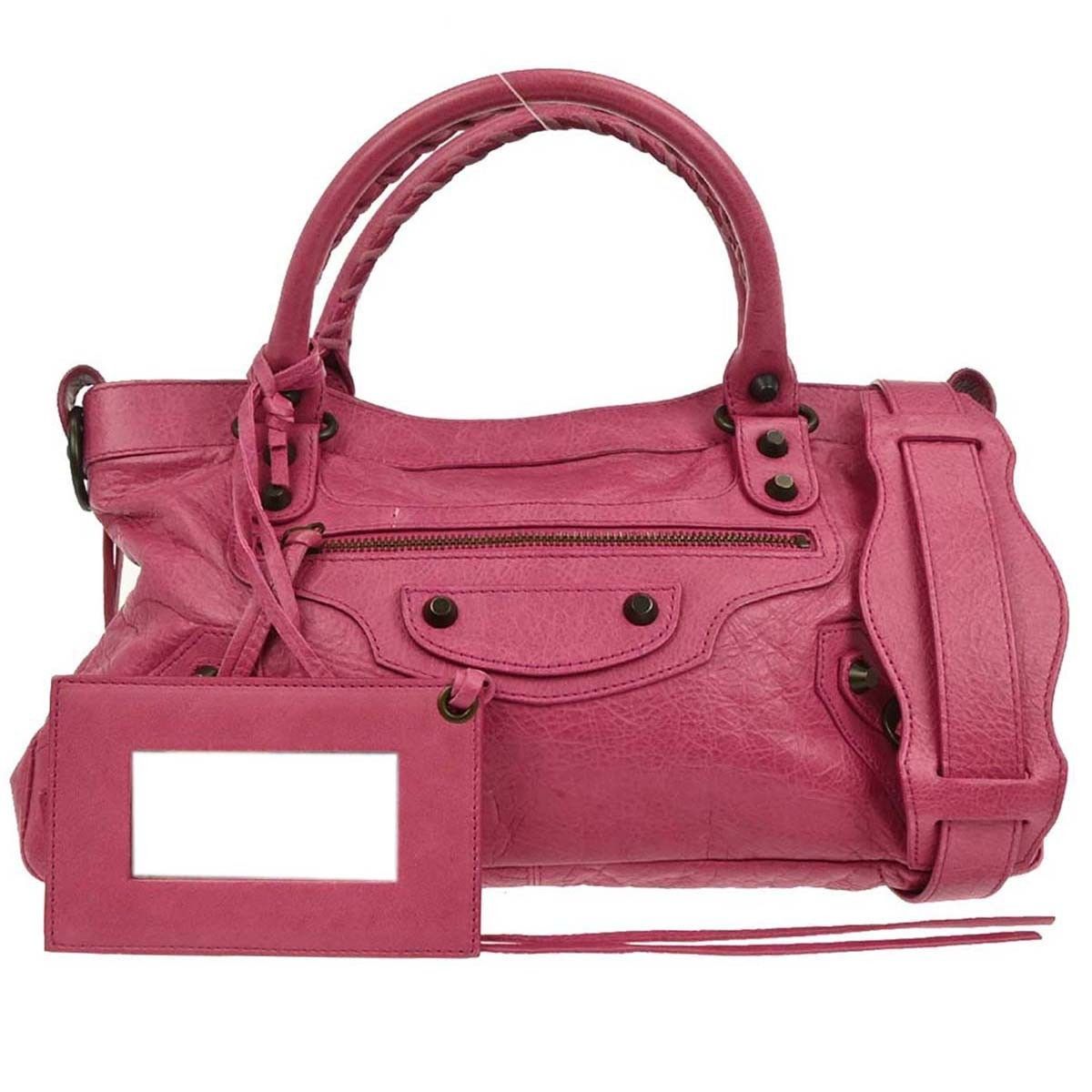 Balenciaga Balenciaga First Classic Studs Bag Leather Size ONE SIZE - 1 Thumbnail