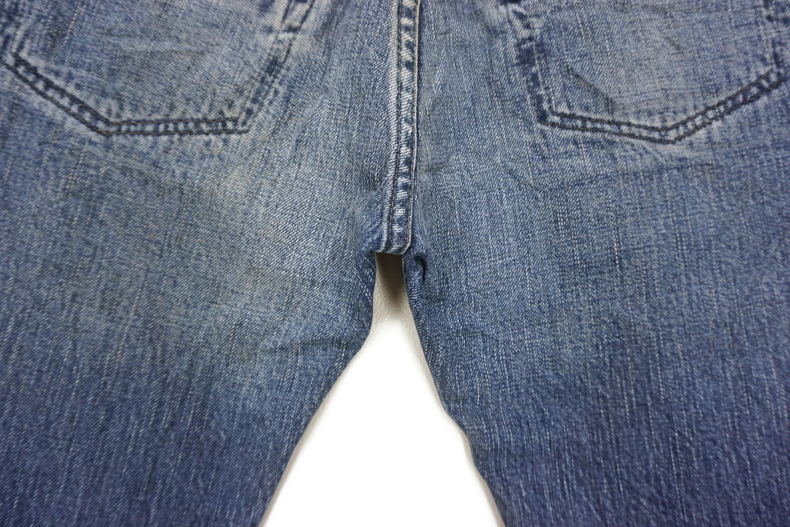 Japanese Brand FULLCOUNT Selvedge Jeans fits W28xL29 Low-Rise Straight Leg Size US 28 / EU 44 - 13 Thumbnail
