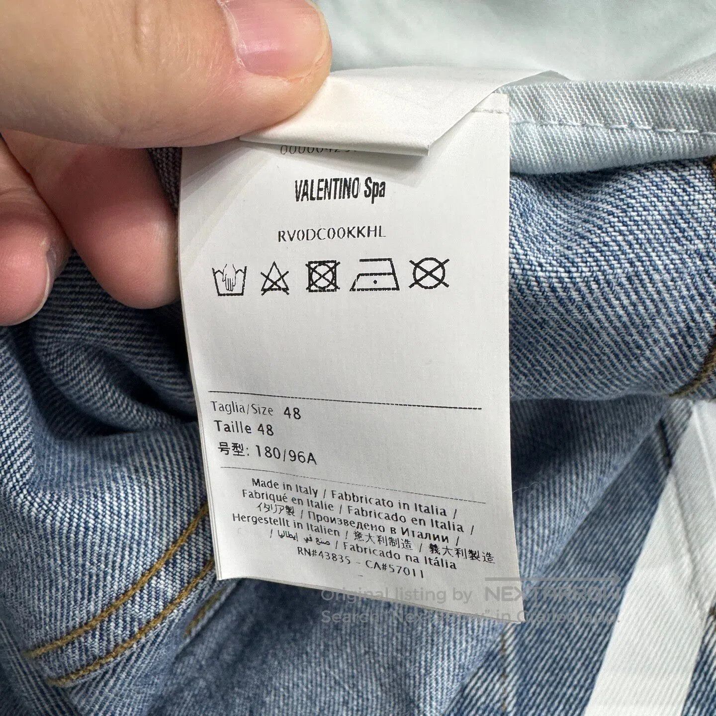 Valentino #REF! Size US M / EU 48-50 / 2 - 6 Thumbnail
