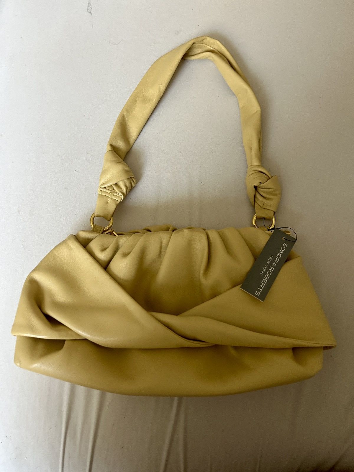 Other Sondra Roberts Mustard Shoulder Bag Size ONE SIZE - 1 Thumbnail
