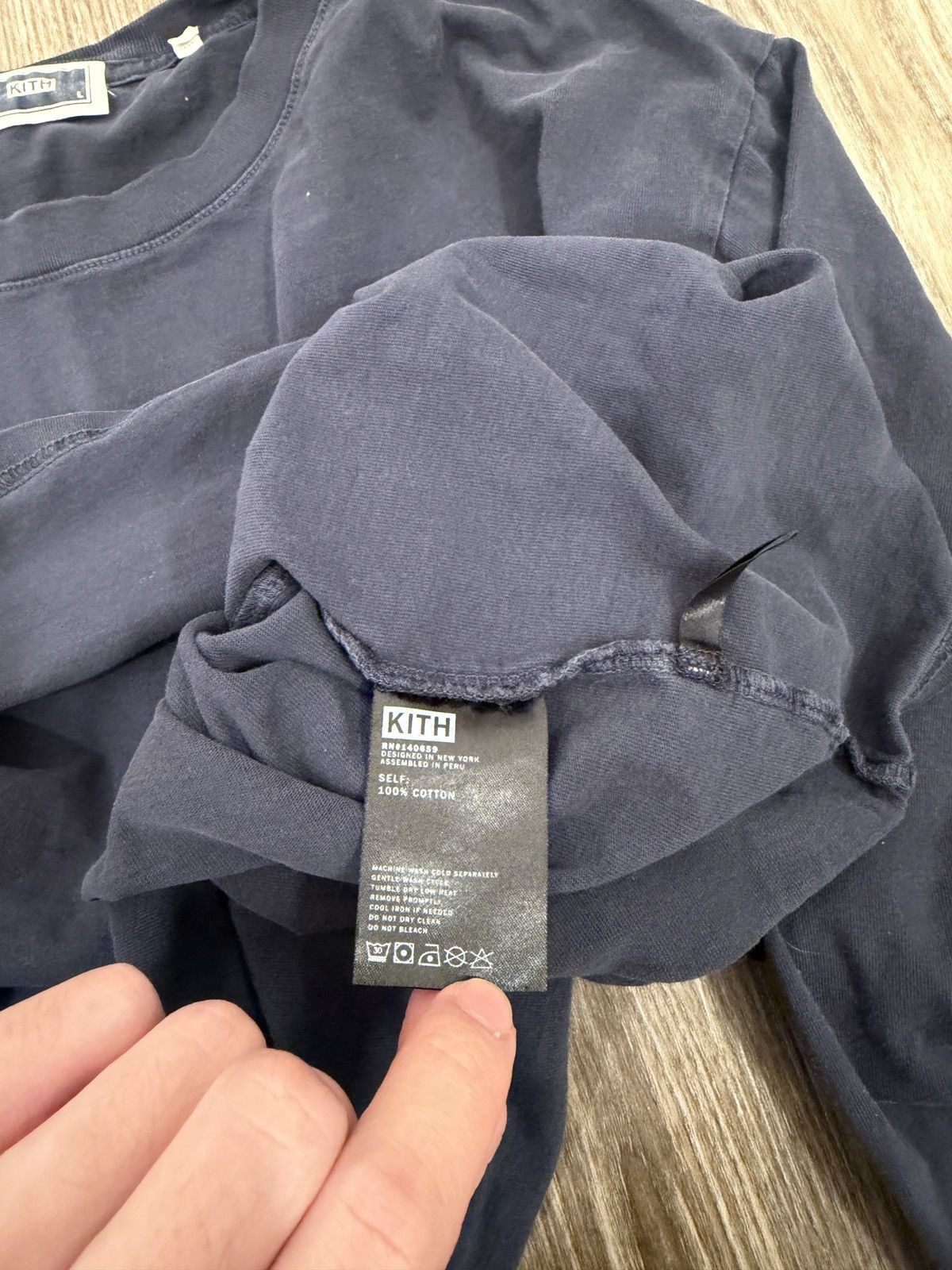 Kith Kith Box Logo Long Sleeve Size US L / EU 52-54 / 3 - 6 Thumbnail