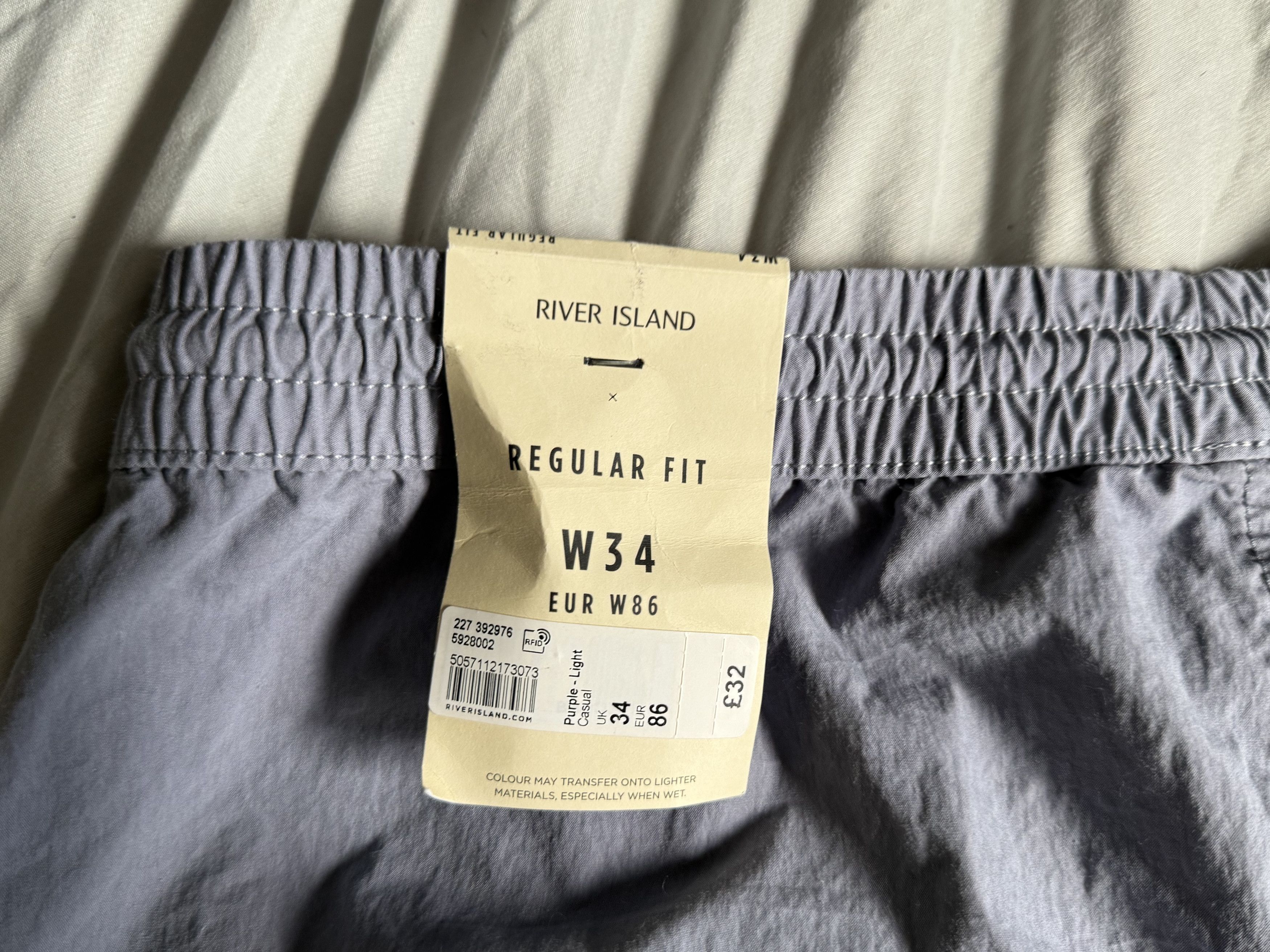 River Island River Island Utility Cargo Short Lavender purple size 34 $60 Size US 34 / EU 50 - 5 Thumbnail