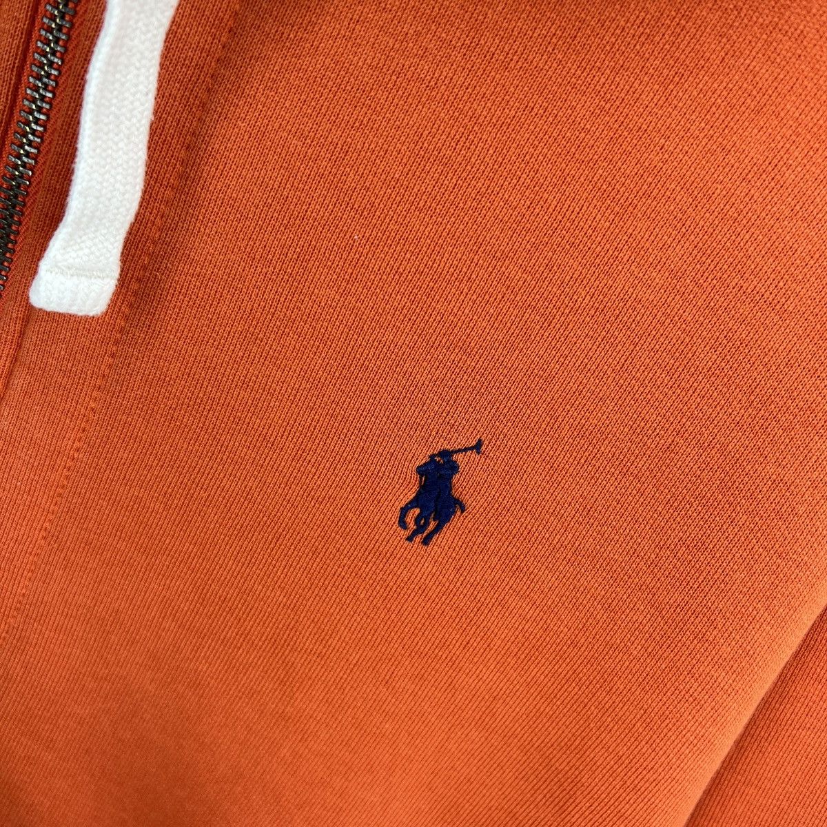 Polo Ralph Lauren Polo Ralph Lauren Hoodie Sweatshirt Hooded Orange Pony Logo Size US M / EU 48-50 / 2 - 5 Thumbnail