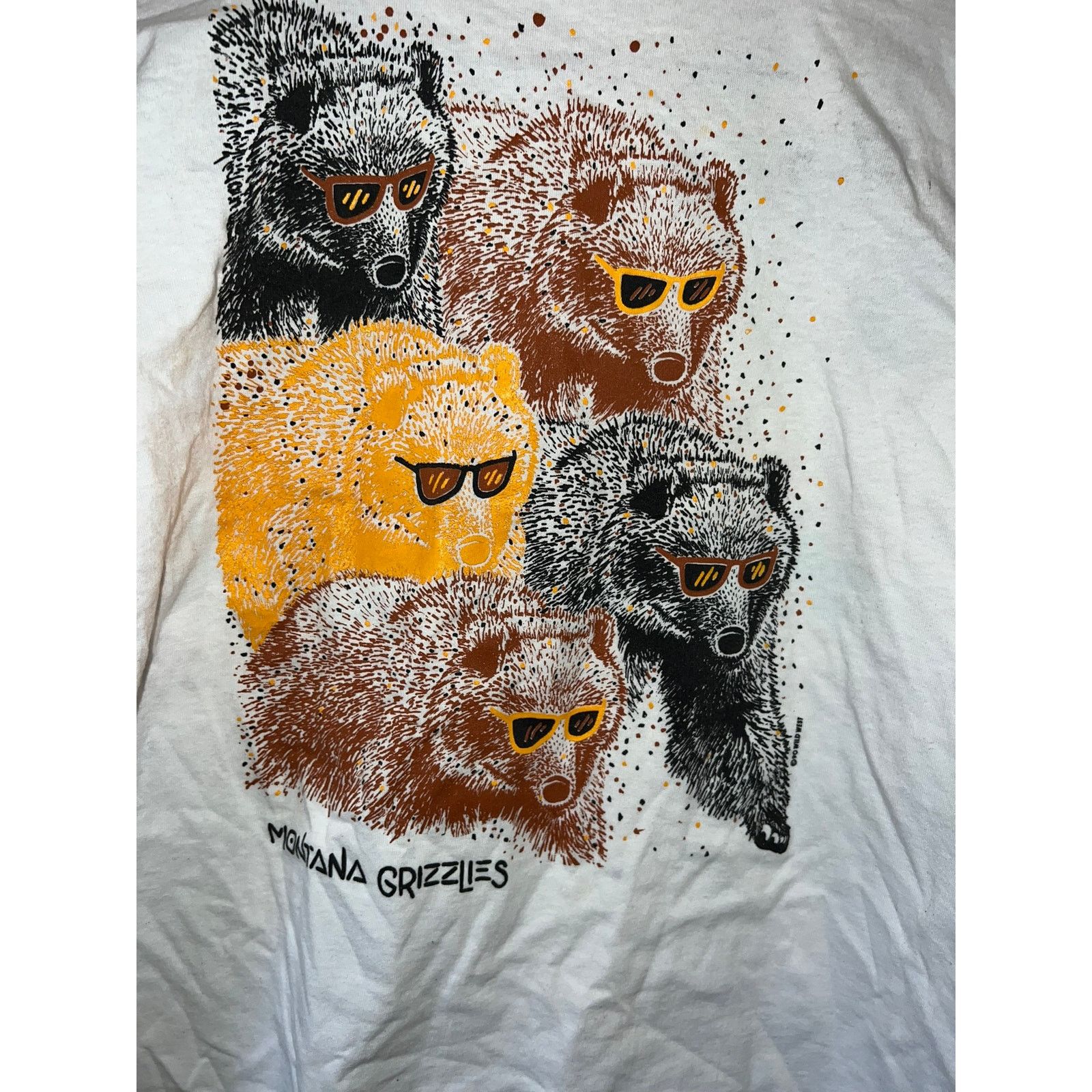 Vintage Womens Vintage Jackson Hole Shirt Grizzlies Crop Top 90s OS Size XL / US 12-14 / IT 48-50 - 8 Thumbnail