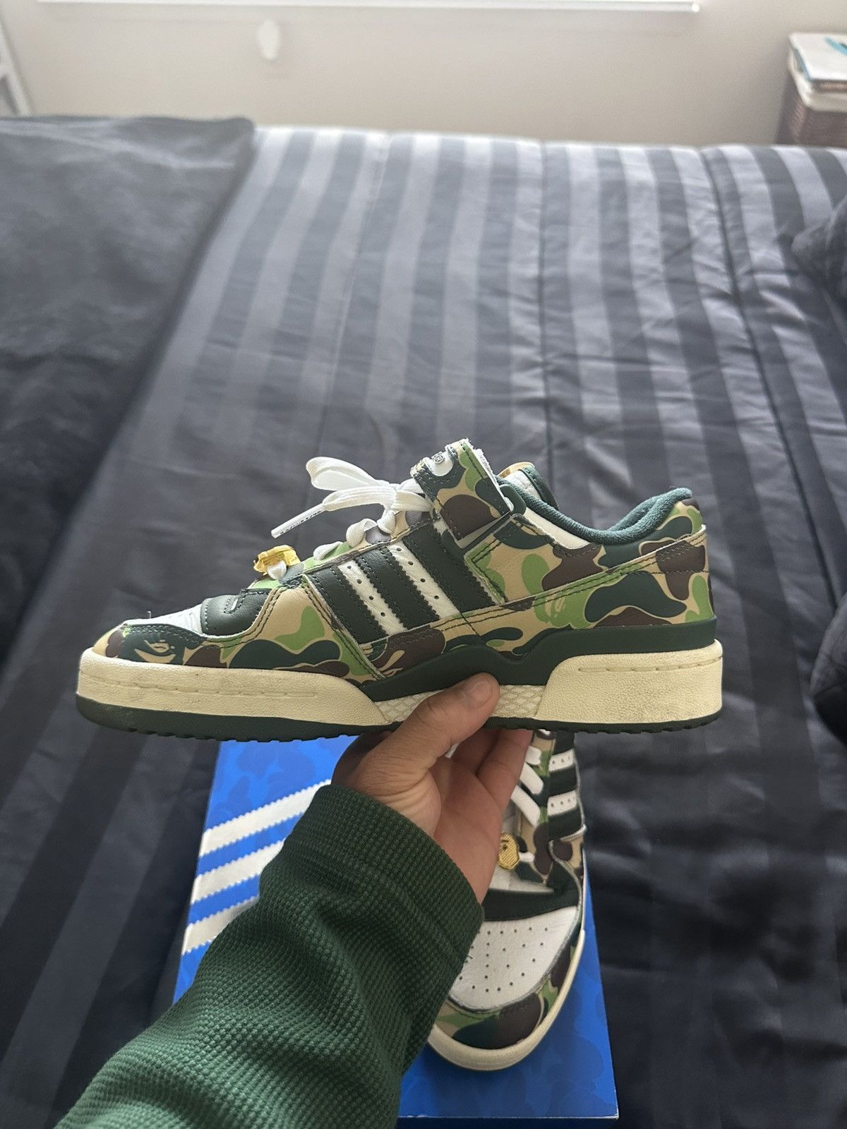 Adidas Bape Forum Low Size US 7.5 / EU 40-41 - 4 Thumbnail
