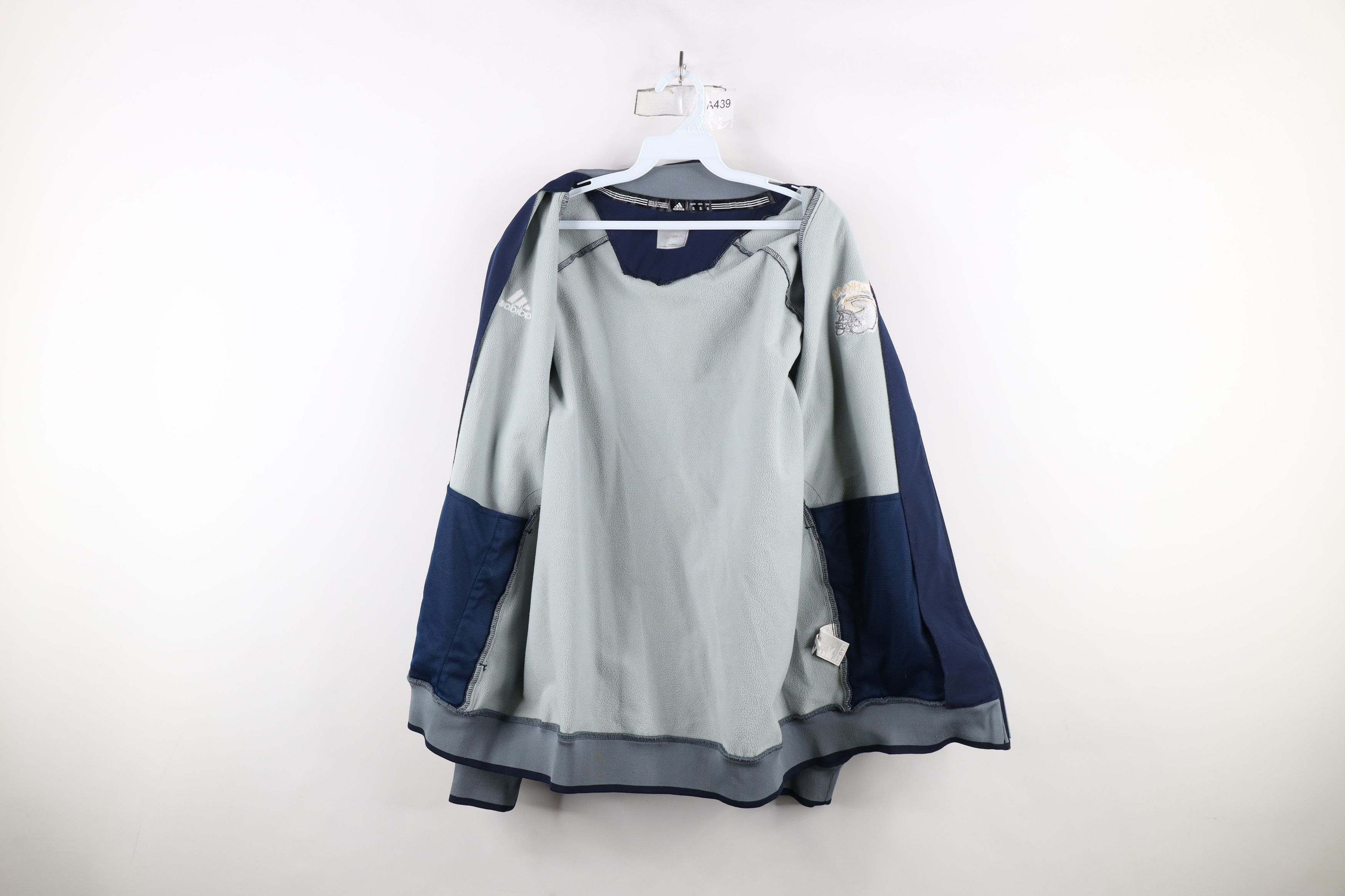 Adidas × Vintage Adidas University of Michigan Football Softshell Jacket Size US S / EU 44-46 / 1 - 9 Thumbnail