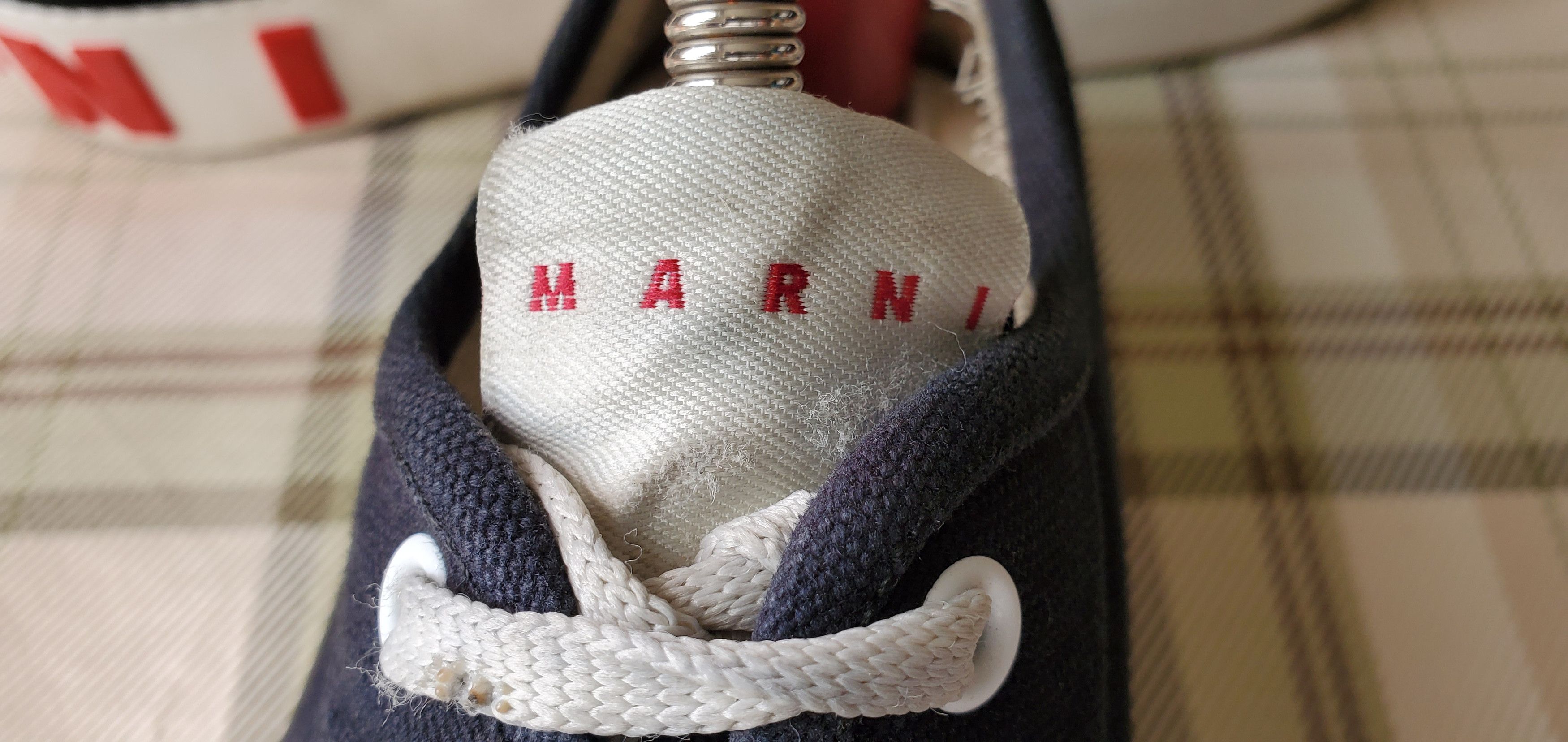Marni Marni Canvas Lace Up Chunky Sole Sneakers Size US 7.5 / EU 40-41 - 7 Thumbnail