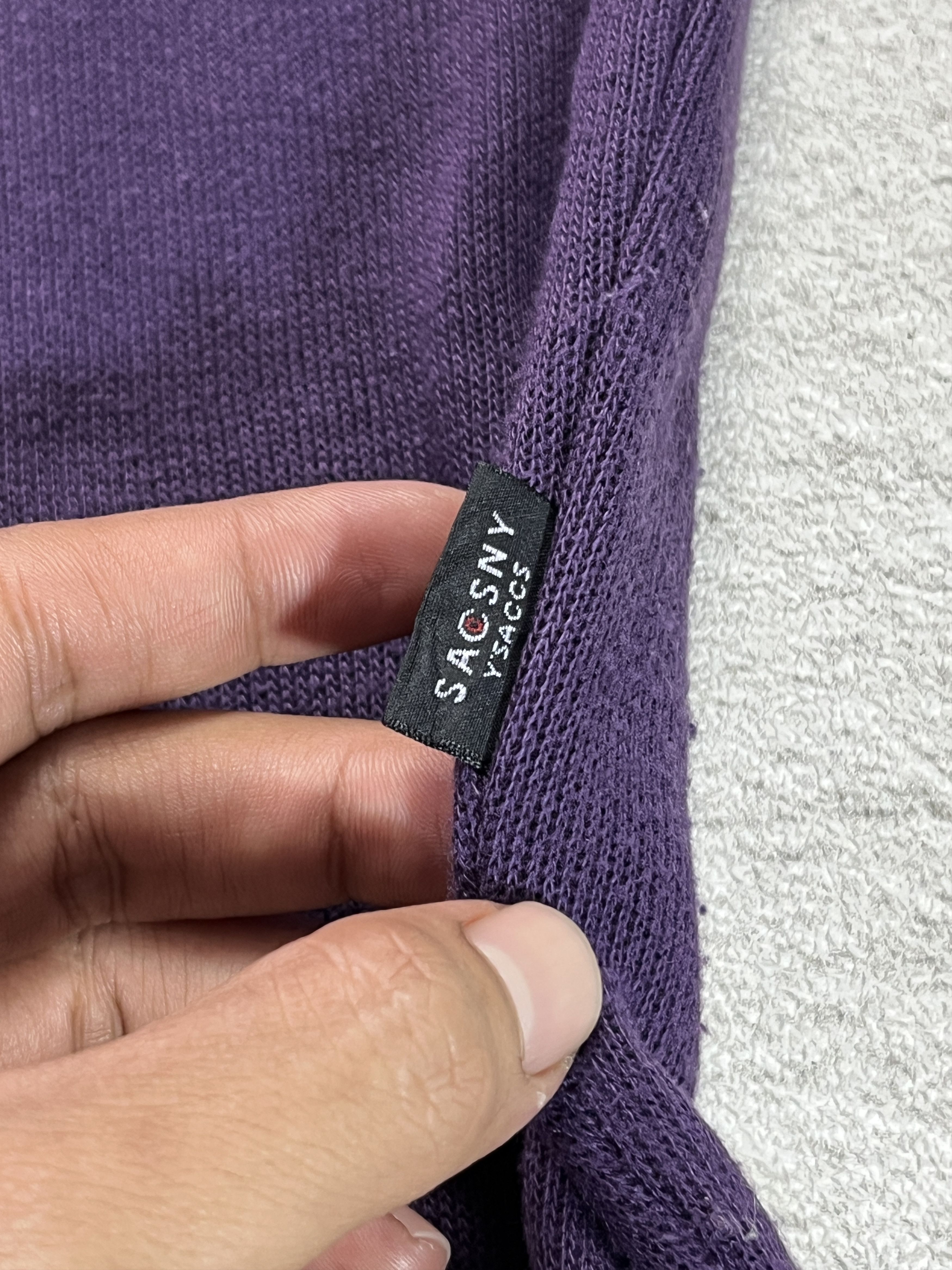 Sacai SACSNY Y'SACCS by Yohji Yamamoto (Halfzip Pocket Sweatshirt) Size US L / EU 52-54 / 3 - 8 Thumbnail
