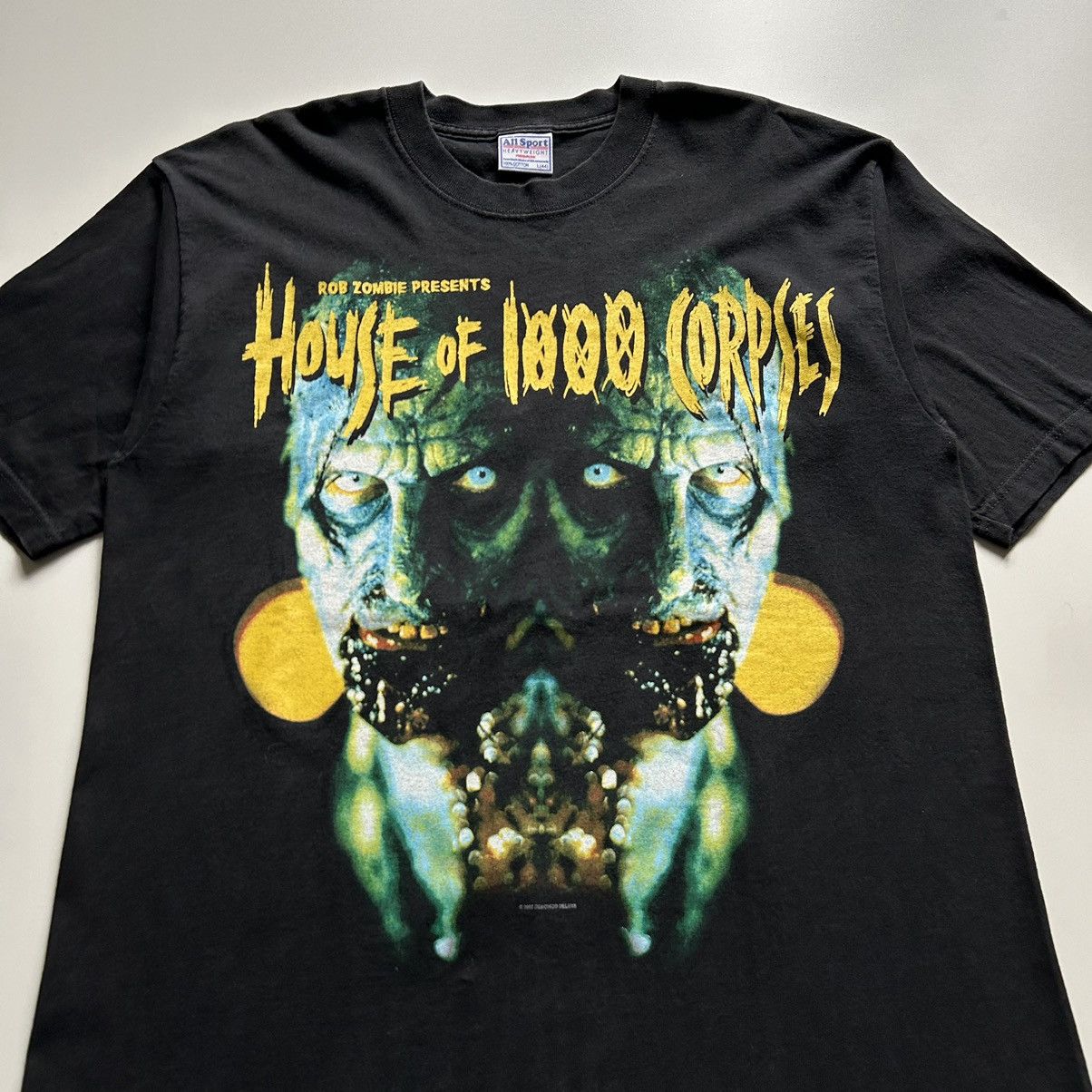 Vintage Vintage 2002 House Of 1000 Corpses Rob Zombie Movie T Shirt Size US L / EU 52-54 / 3 - 2 Thumbnail