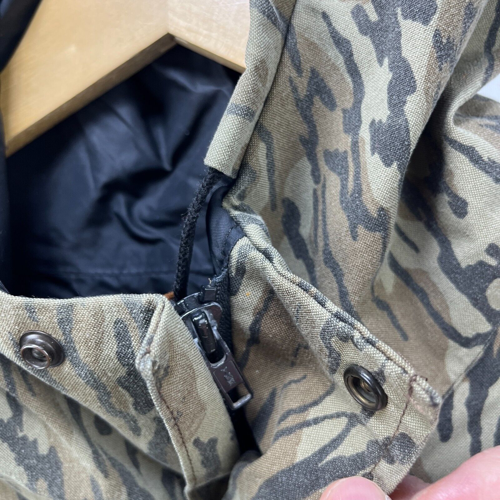 Vintage Vintage 90s Camo Tree Cabelas Goretex Shell Jacket Large Size US L / EU 52-54 / 3 - 7 Thumbnail