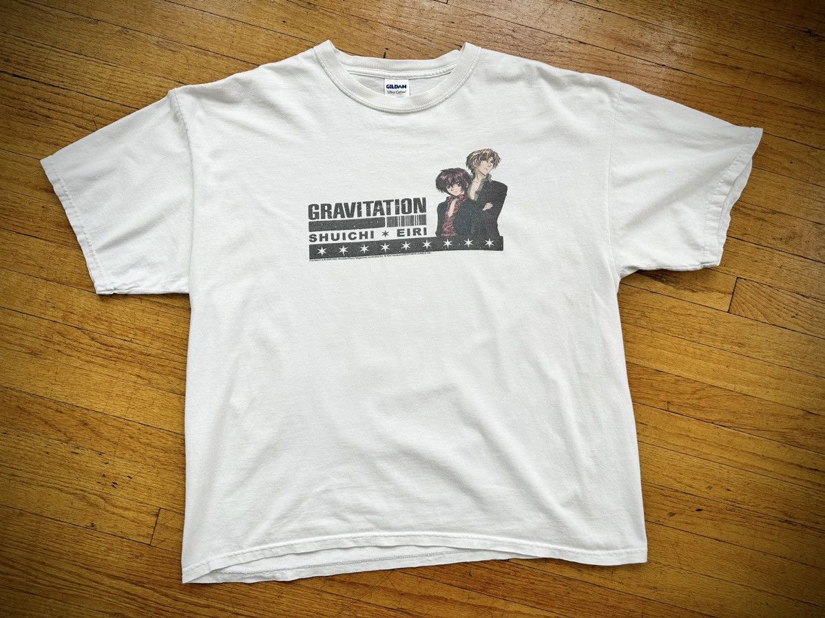 Gildan × Japanese Brand × Vintage VTG 2000 Maki Murakami Gravitation Anime Manga TV Promo RARE Size US XL / EU 56 / 4 - 5 Thumbnail