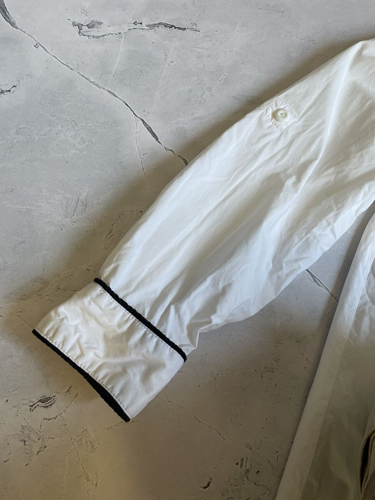 Celine CELINE "HEAR WHITE" Graphic Shirt – Size M 👕✨ Size M / US 6-8 / IT 42-44 - 9 Thumbnail