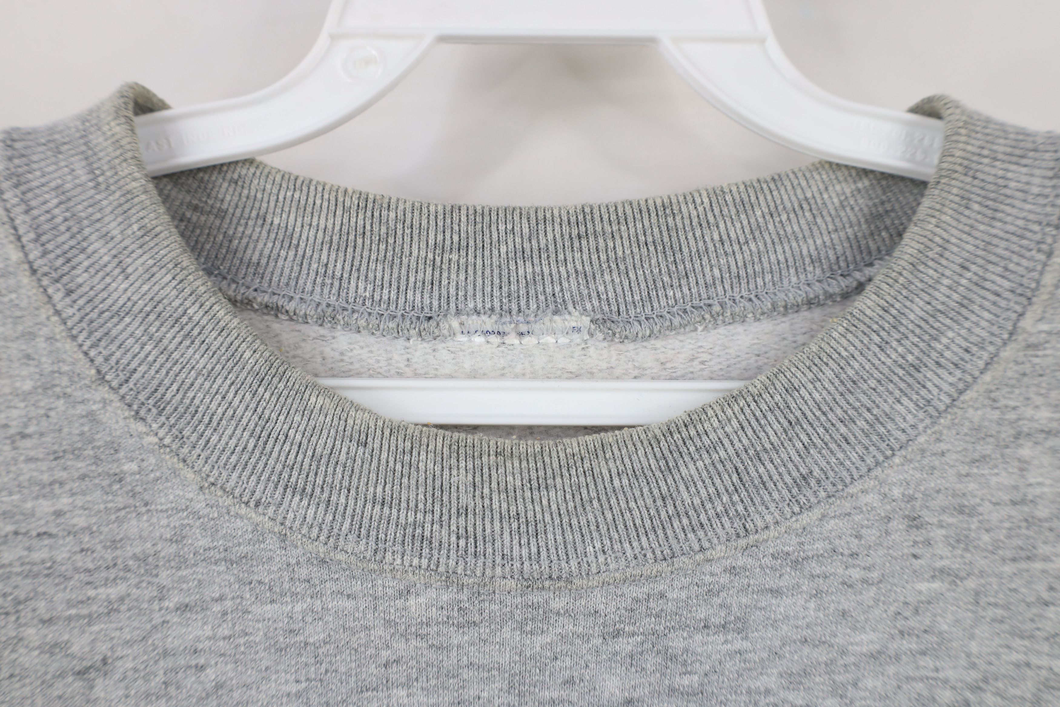 Vintage Vintage 90s Streetwear Crewneck Sweatshirt Heather Gray Size US M / EU 48-50 / 2 - 6 Thumbnail