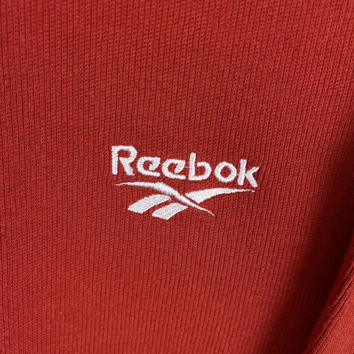 Reebok Vintage orange sweatshirt Reebok small logo y2k 90s Rap Size US M / EU 48-50 / 2 - 4 Thumbnail