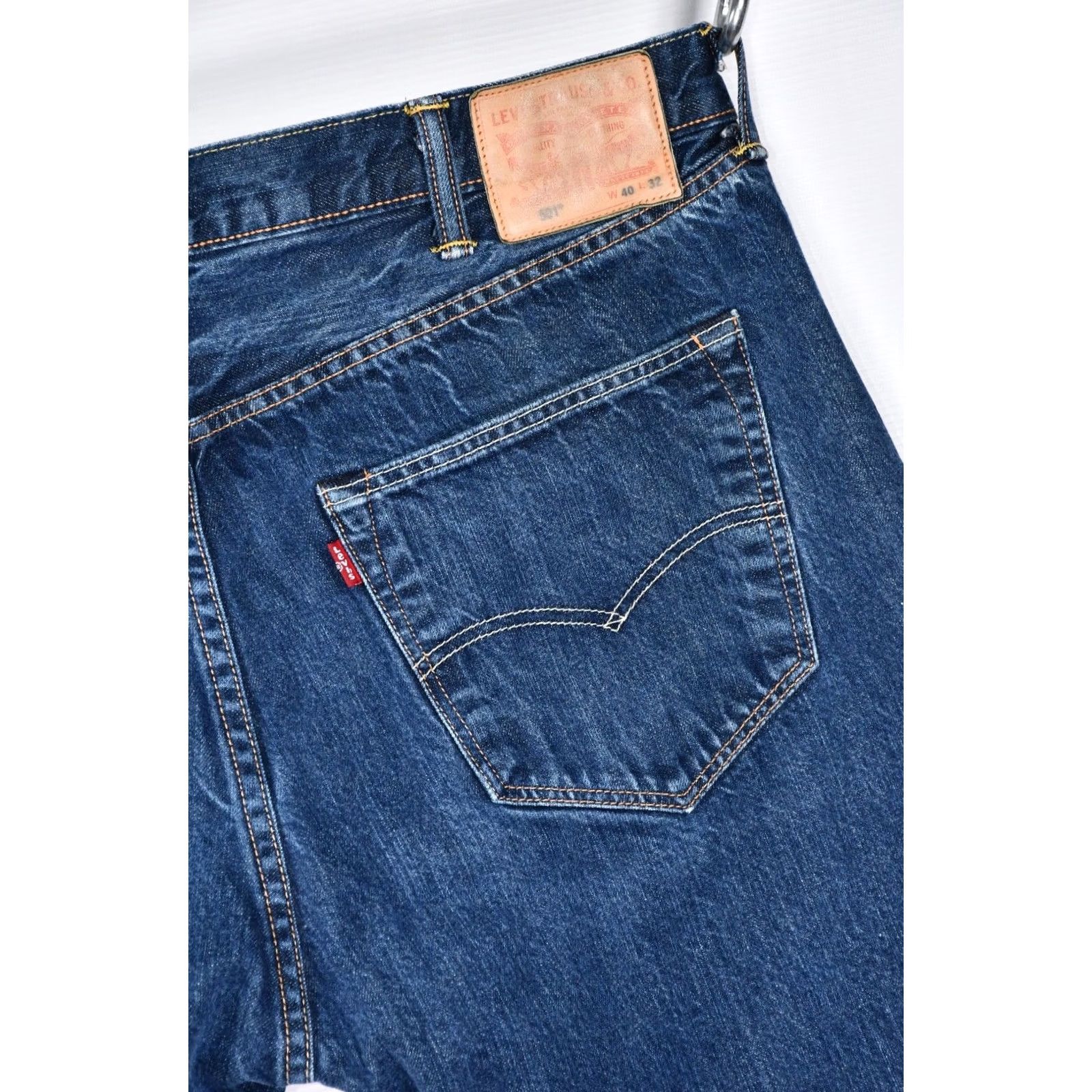 Levi's LEVI'S 501 Jeans Men W40/L32 Straight Denim Blue Cotton Regular Classic 00501-0162 Vintage-Yes? 501 Series 00501-0162 Size US 40 / EU 56 - 7 Thumbnail