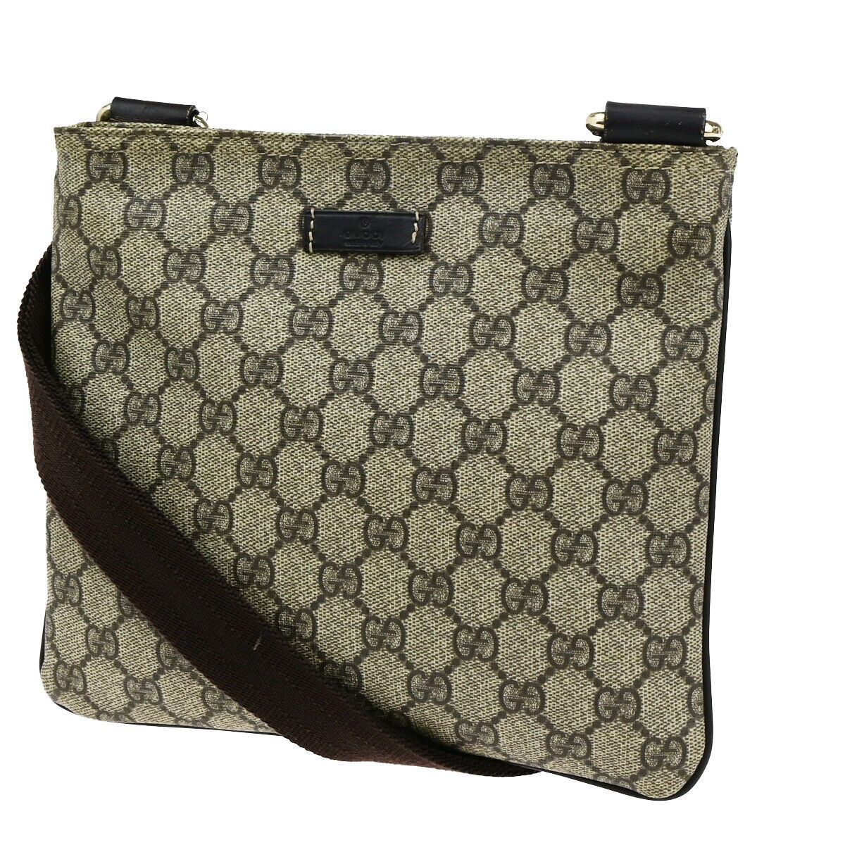 Gucci Beige Canvas Handbag (Pre-Owned) Size ONE SIZE - 1 Thumbnail