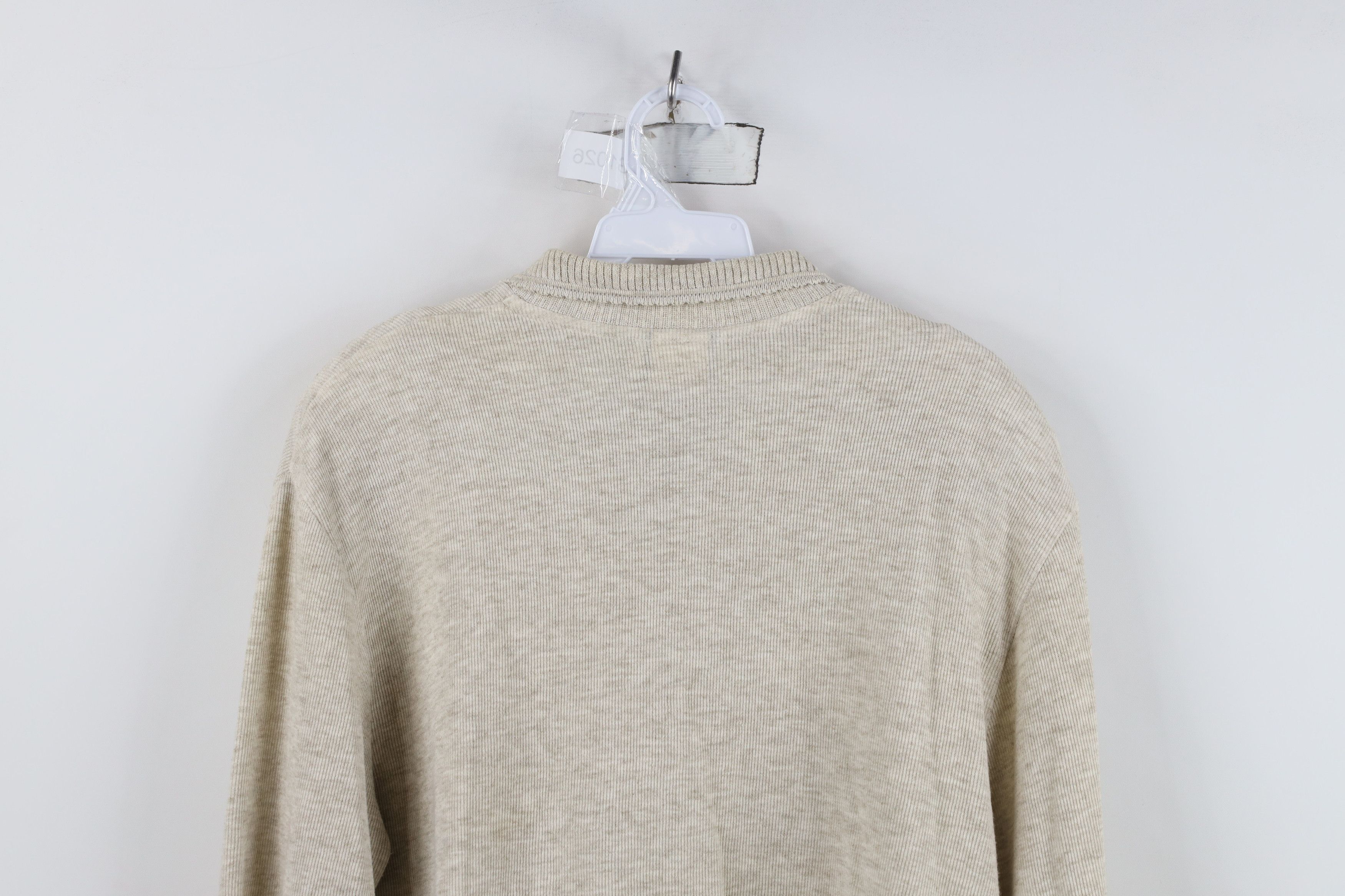 Vintage Vintage 90s Streetwear Dog Flower Ribbed Knit Polo Size L / US 10 / IT 46 - 13 Thumbnail