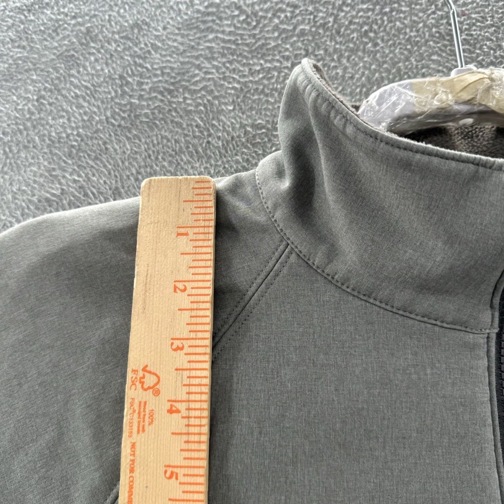 Vintage L.L. Bean Jacket M Gray Full Zip Softshell Polyester Men Size US M / EU 48-50 / 2 - 3 Thumbnail