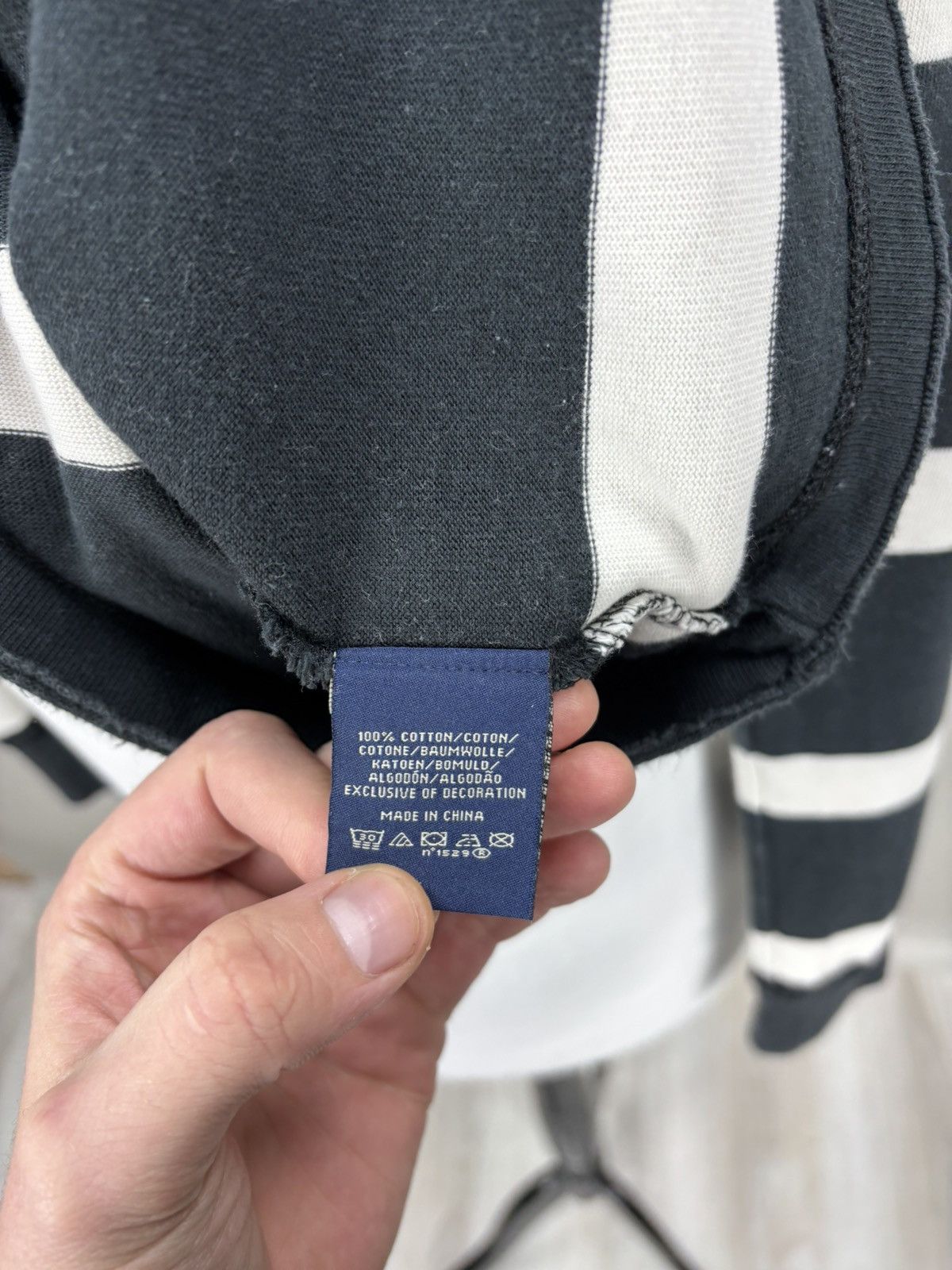 Polo Ralph Lauren Mens long sleeve rugby Polo Jeans Company Ralph Lauren Size US L / EU 52-54 / 3 - 12 Thumbnail