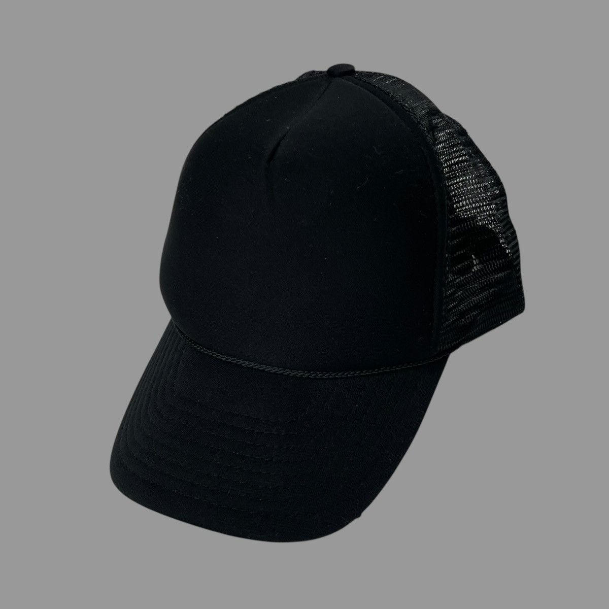 Vintage Vintage 90s blank trucker hat Size ONE SIZE - 1 Thumbnail