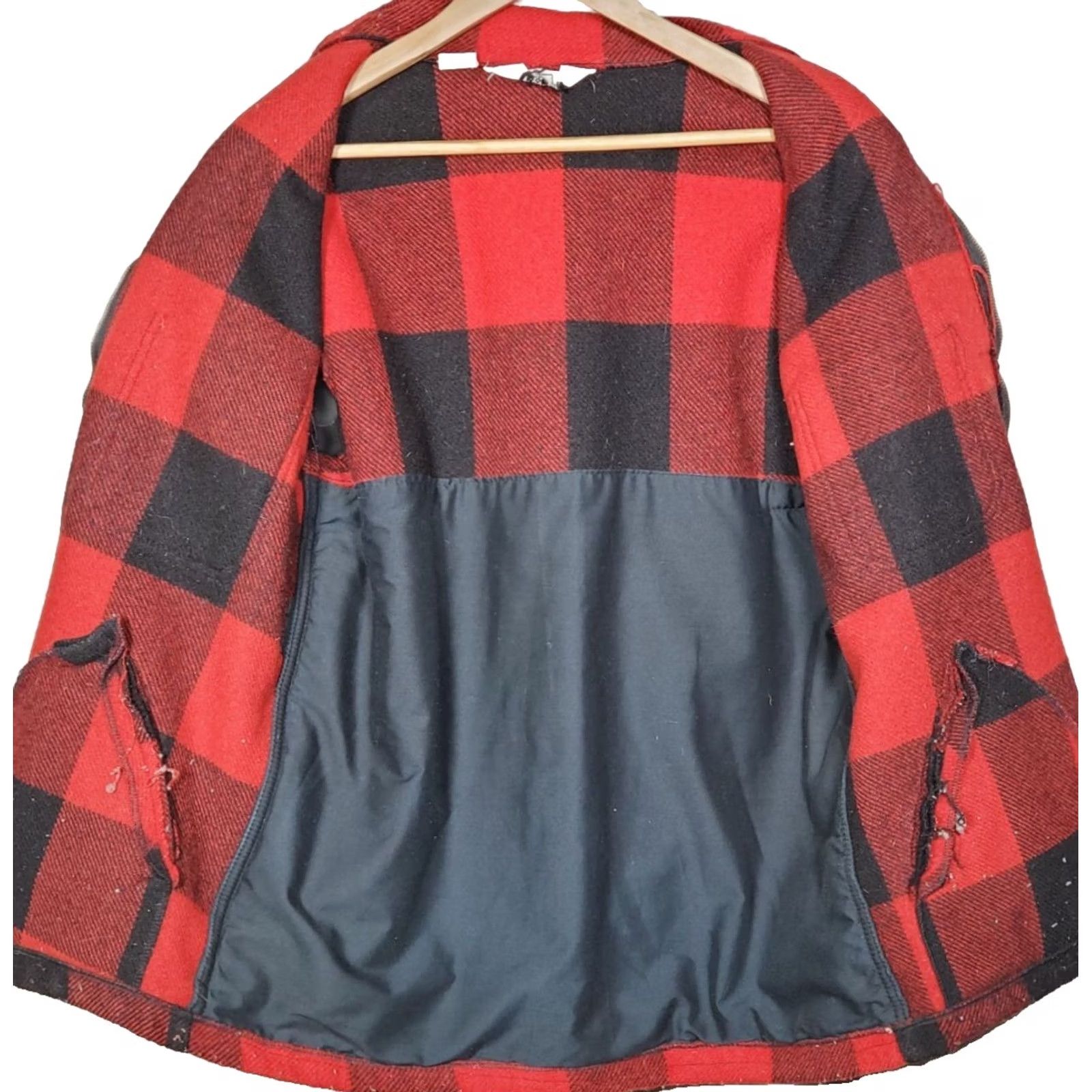 Vintage VINTAGE Woolrich Jacket Men's M 1970s Buffalo Plaid Mackinaw Cruiser Full Zip Size US M / EU 48-50 / 2 - 4 Thumbnail