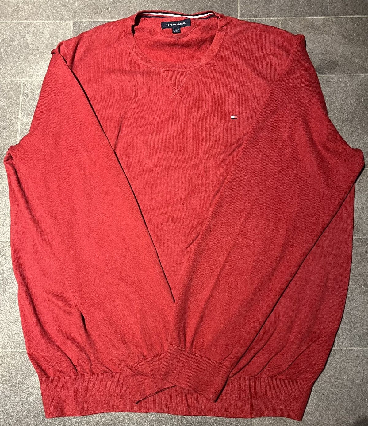 Tommy Hilfiger Red Tommy Hilfiger jumper Size US XXL / EU 58 / 5 - 2 Thumbnail