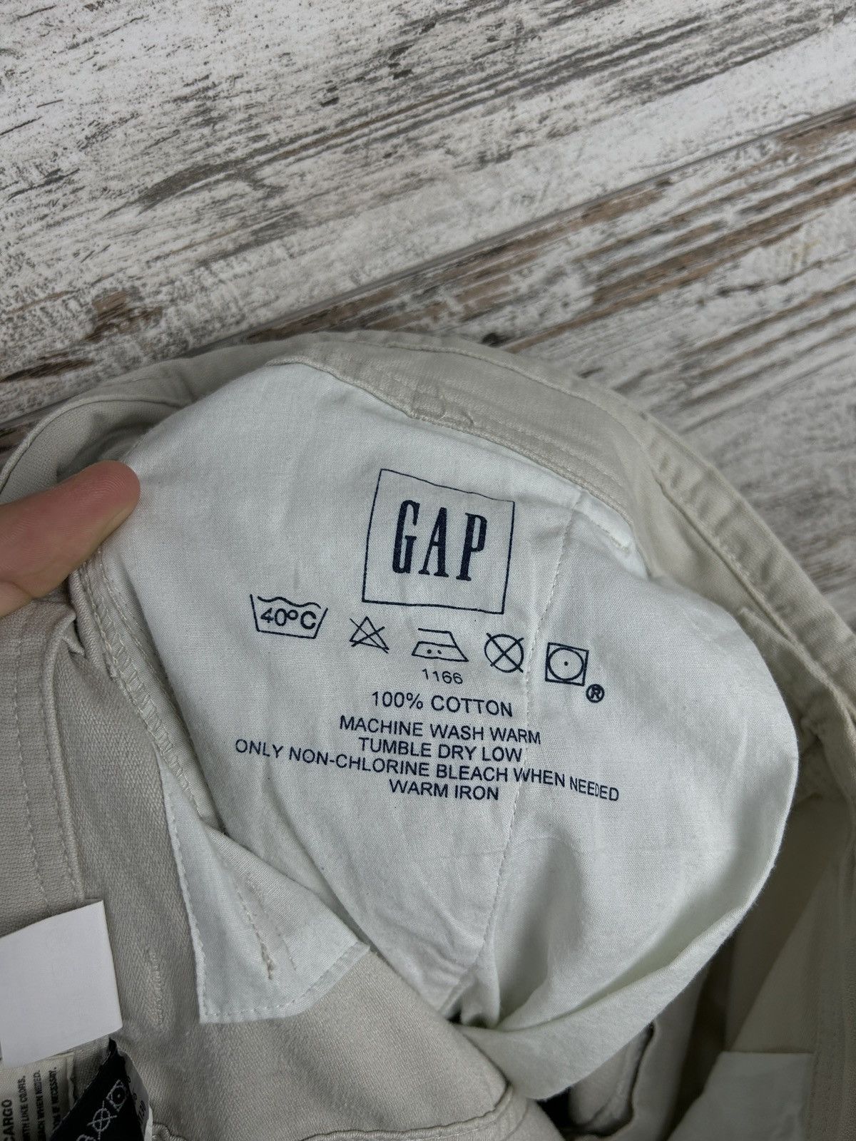 Gap × Vintage Mens Vintage Gap Cargo baggy pants y2k streetwear rare Size US 36 / EU 52 - 24 Thumbnail