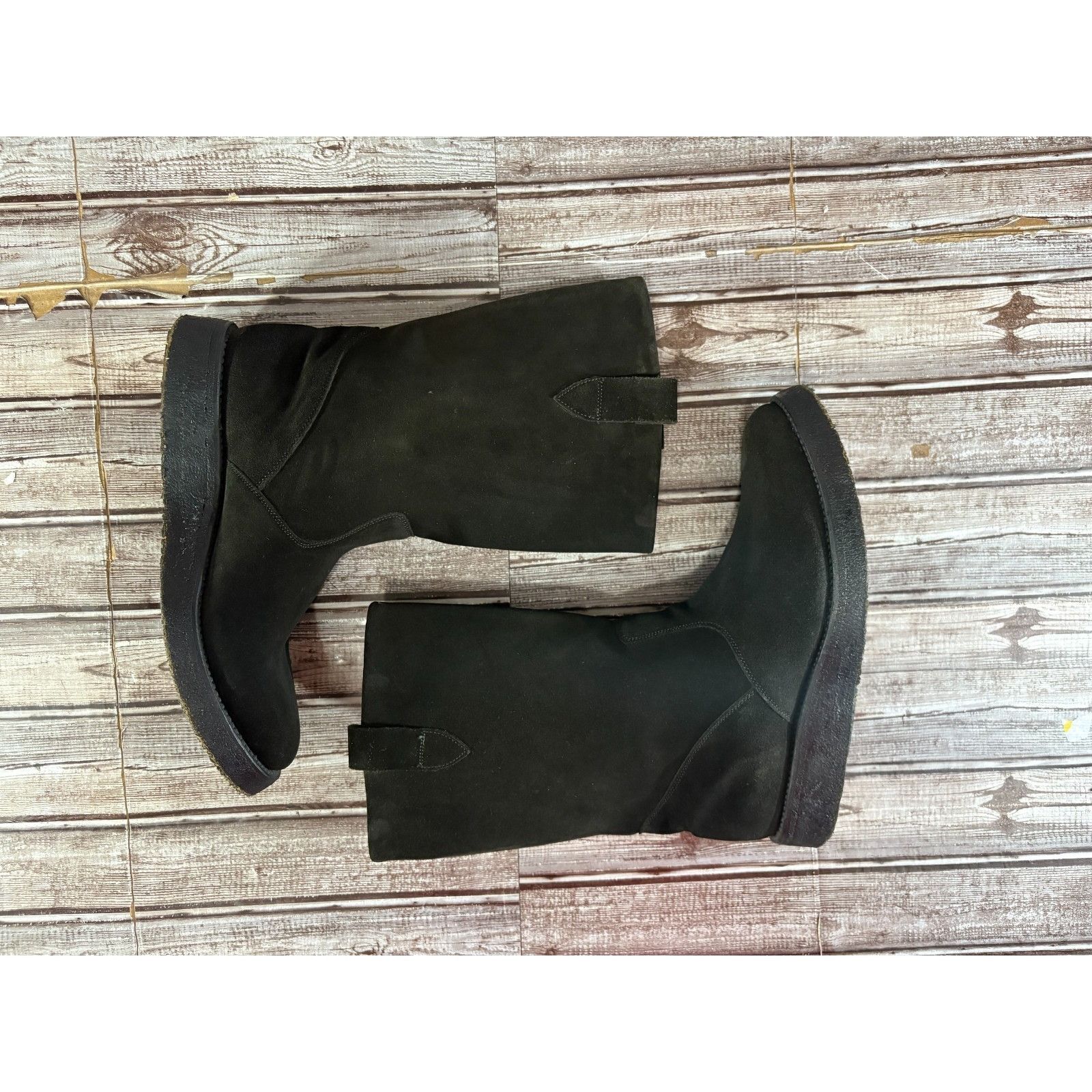 Other Nepco Footwear Suede leather Boots Sz Uk 7 Us 8 color dark g Size US 8 / EU 41 - 5 Thumbnail