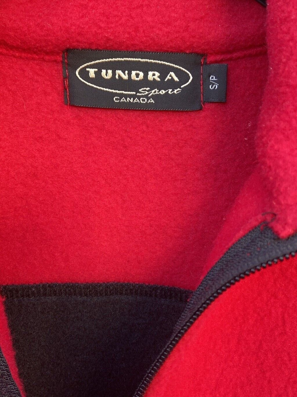 Tundra Tundra Sports Canada Full Zip Red And Black Fleece S Size US S / EU 44-46 / 1 - 11 Thumbnail