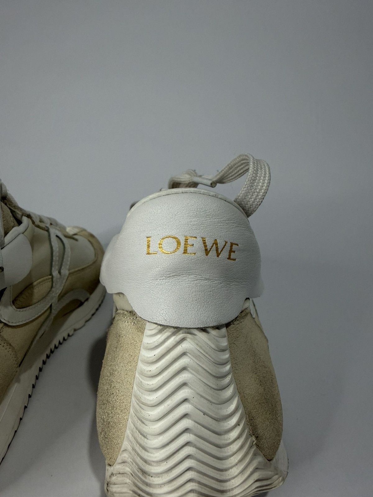 Loewe Loewe Men's Flow Runner Sneakers White Size 41 EU Size US 8 / EU 41 - 5 Thumbnail