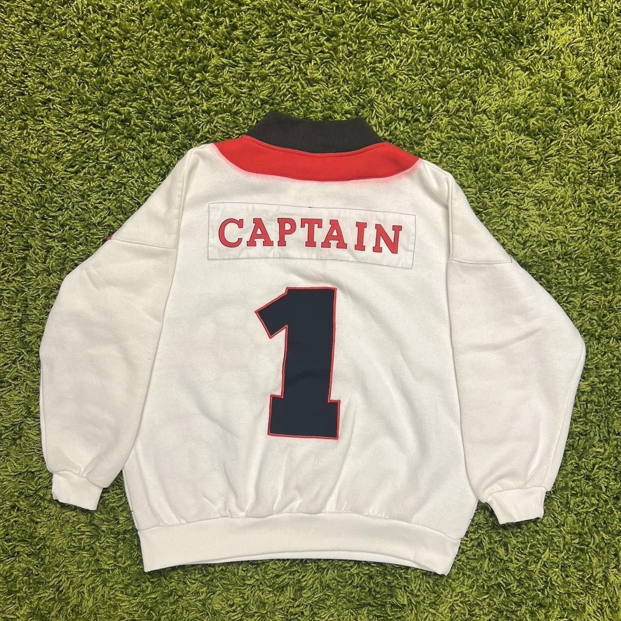 Adidas × Vintage Crazy Rare Vintage 80s Adidas Soccer Team Sweatshirt Jersey Size US L / EU 52-54 / 3 - 2 Thumbnail
