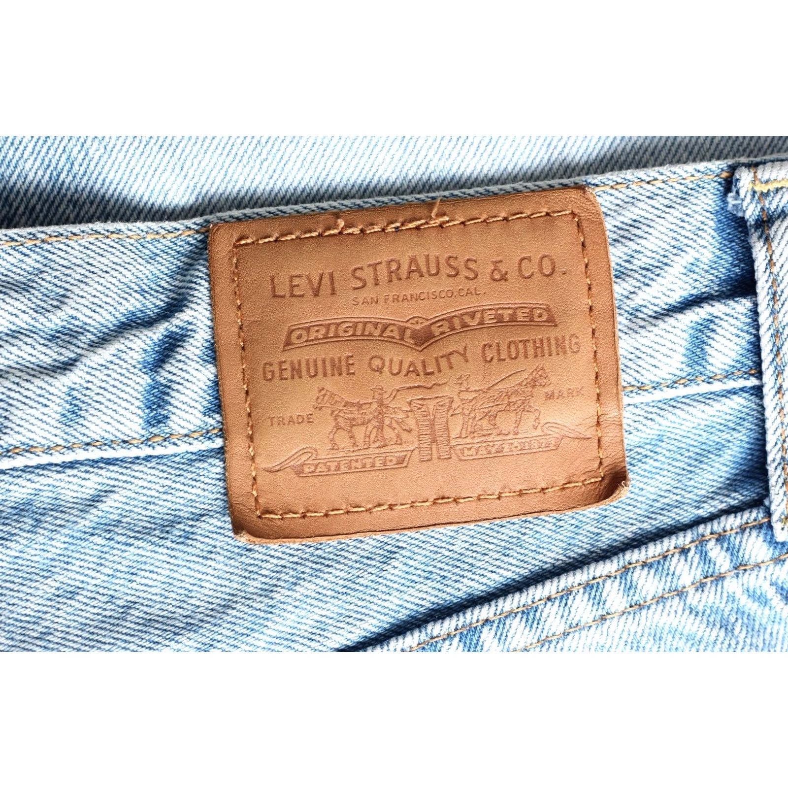 Levi's VINTAGE LEVI’S RIBCAGE STRAIGHT Jeans Women W28 L27 PREMIUM Big E DZ8411 Size 28" / US 6 / IT 42 - 4 Thumbnail