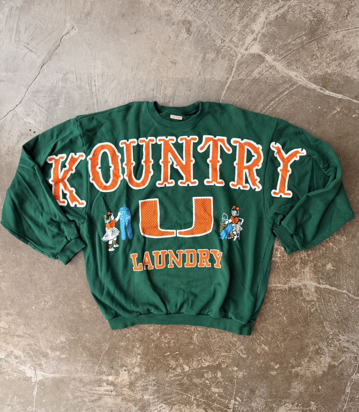 Kapital Kapital Big Kountry Laundry Sweater Balenciaga Loewe Supreme Size US XL / EU 56 / 4 - 1 Thumbnail