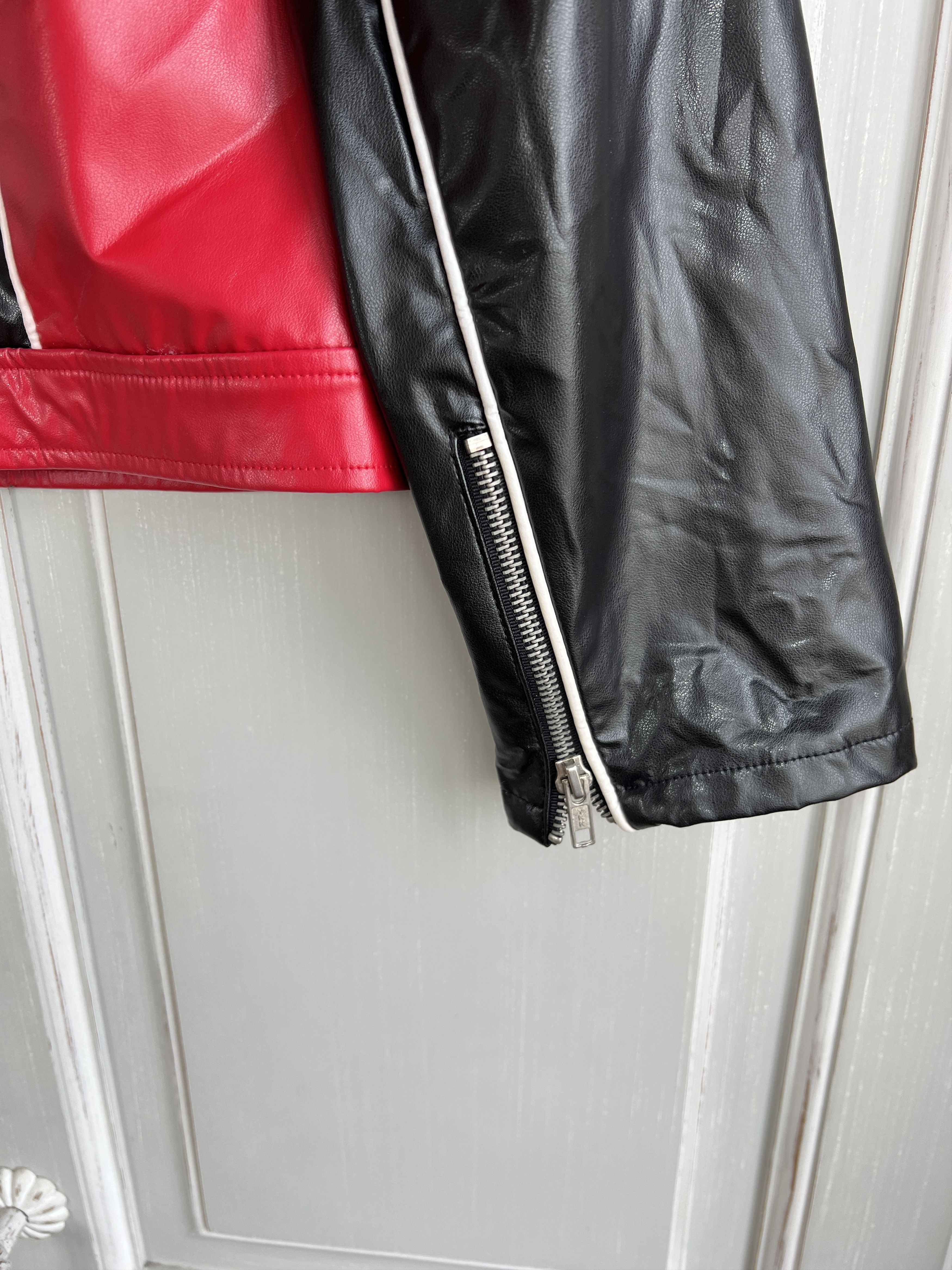 Other MOTO JACKET WOMEN`S Y2K STYLE 90`S Size M / US 6-8 / IT 42-44 - 7 Thumbnail