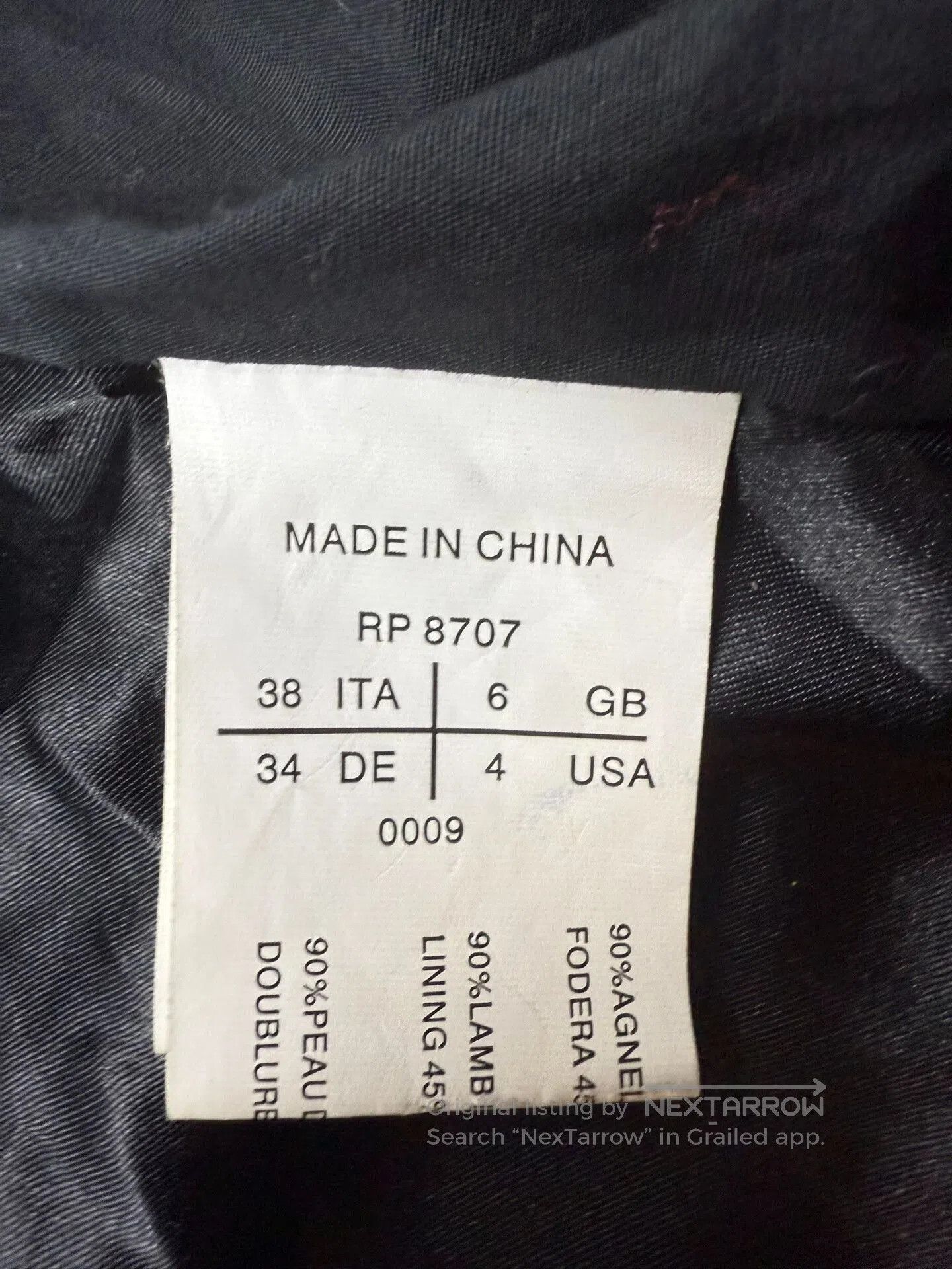 Rick Owens Rick Owens Classic Dark Fashion Leather Jacket. Size US M / EU 48-50 / 2 - 5 Thumbnail