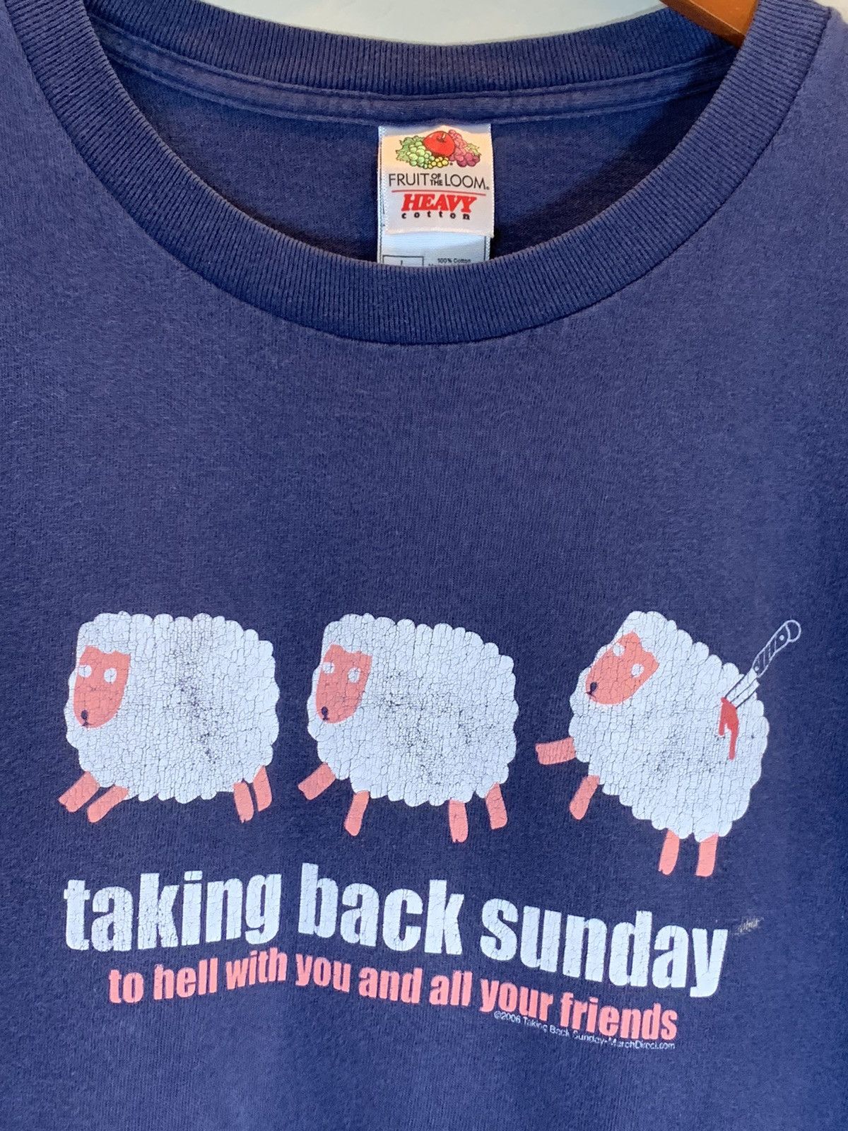 Band Tees RARE Vintage Taking Back Sunday Hell With Your Friends Shirt Size US L / EU 52-54 / 3 - 3 Thumbnail
