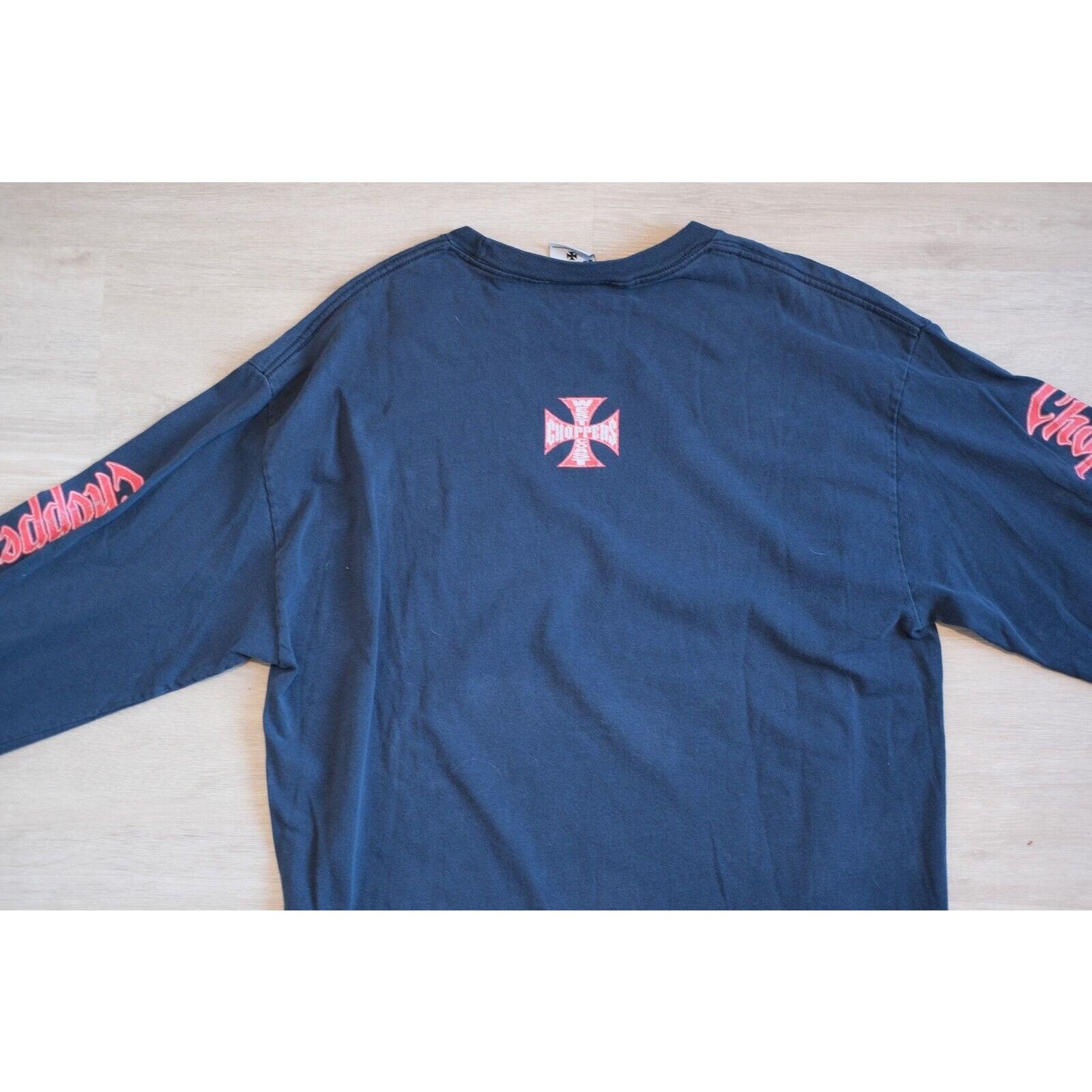 West Coast Choppers Vintage 2000s West Coast Choppers Jesse Who Tee XL Black Size US XL / EU 56 / 4 - 9 Thumbnail