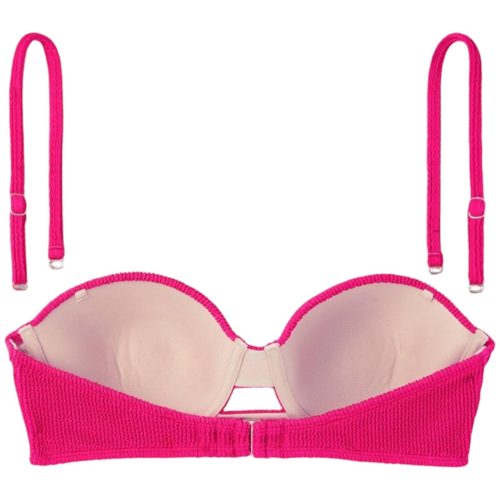 Other Shade & Shore - Women's Pucker Textured Light Lift Bandeau B Size ONE SIZE - 4 Thumbnail