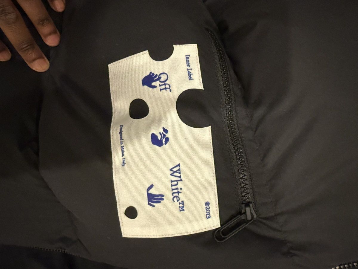 Off-White off-white bounce hooded down puffer Size US L / EU 52-54 / 3 - 7 Thumbnail