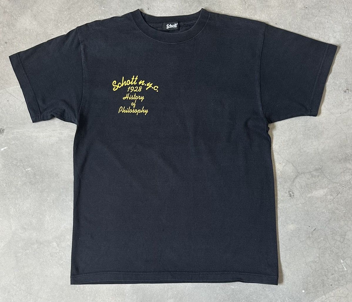 Schott VINTAGE SCHOTT MOTORCYCLE CLUB TEE Size US M / EU 48-50 / 2 - 3 Thumbnail