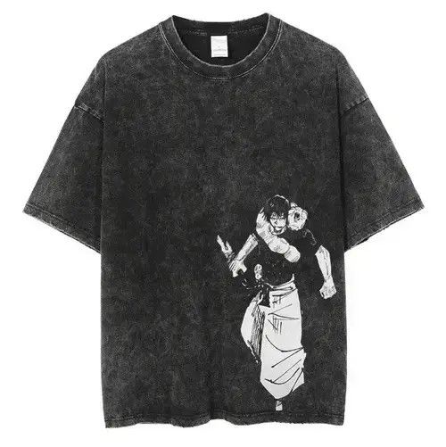 Other Y2K Vintage Styled Toji Fushiguro Jujutsu Kaisen T-Shirt Size US M / EU 48-50 / 2 - 4 Thumbnail
