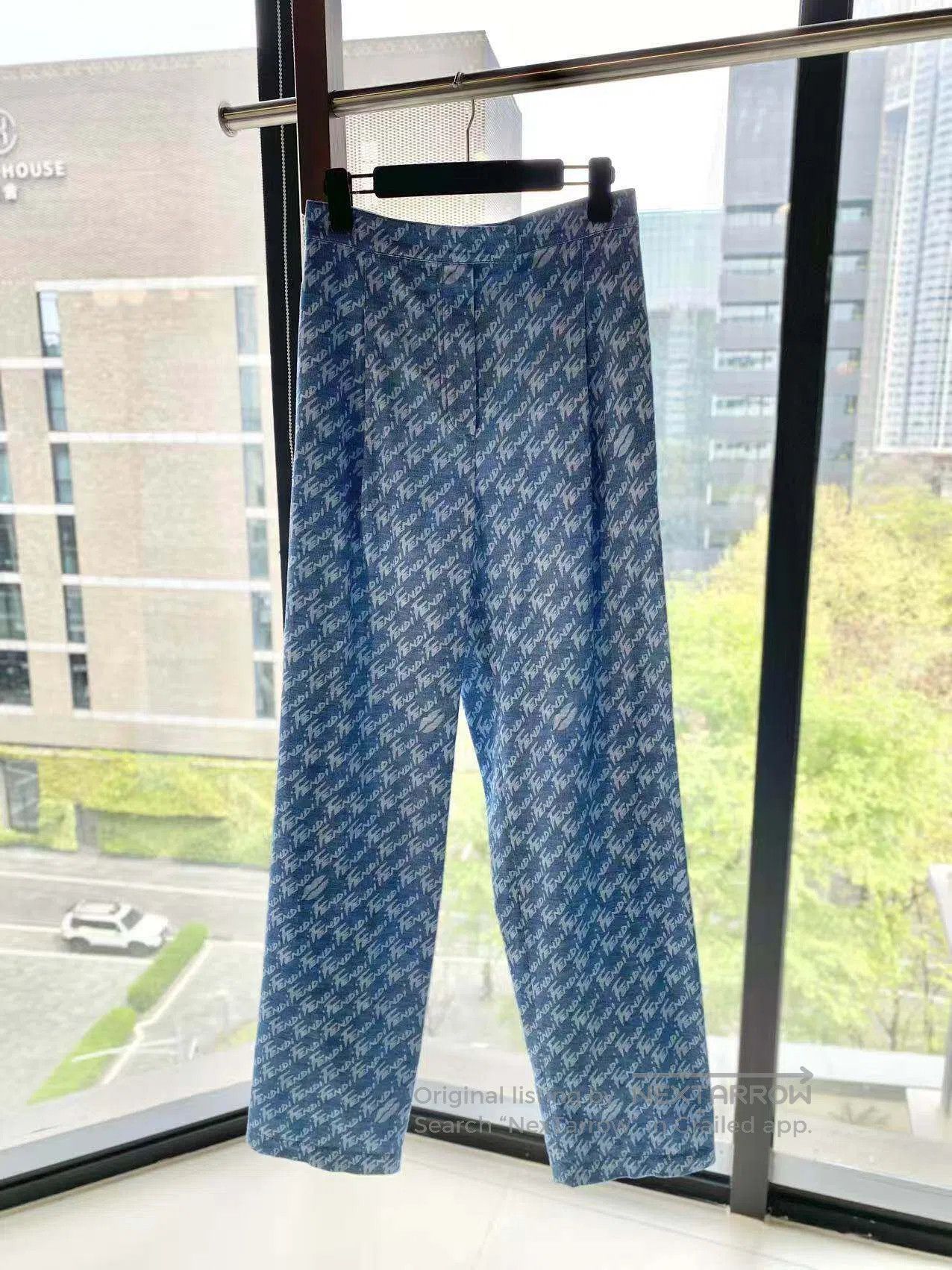 Fendi Fendi Barrage logo wide-leg pants| Size 27" / US 4 / IT 40 - 2 Thumbnail