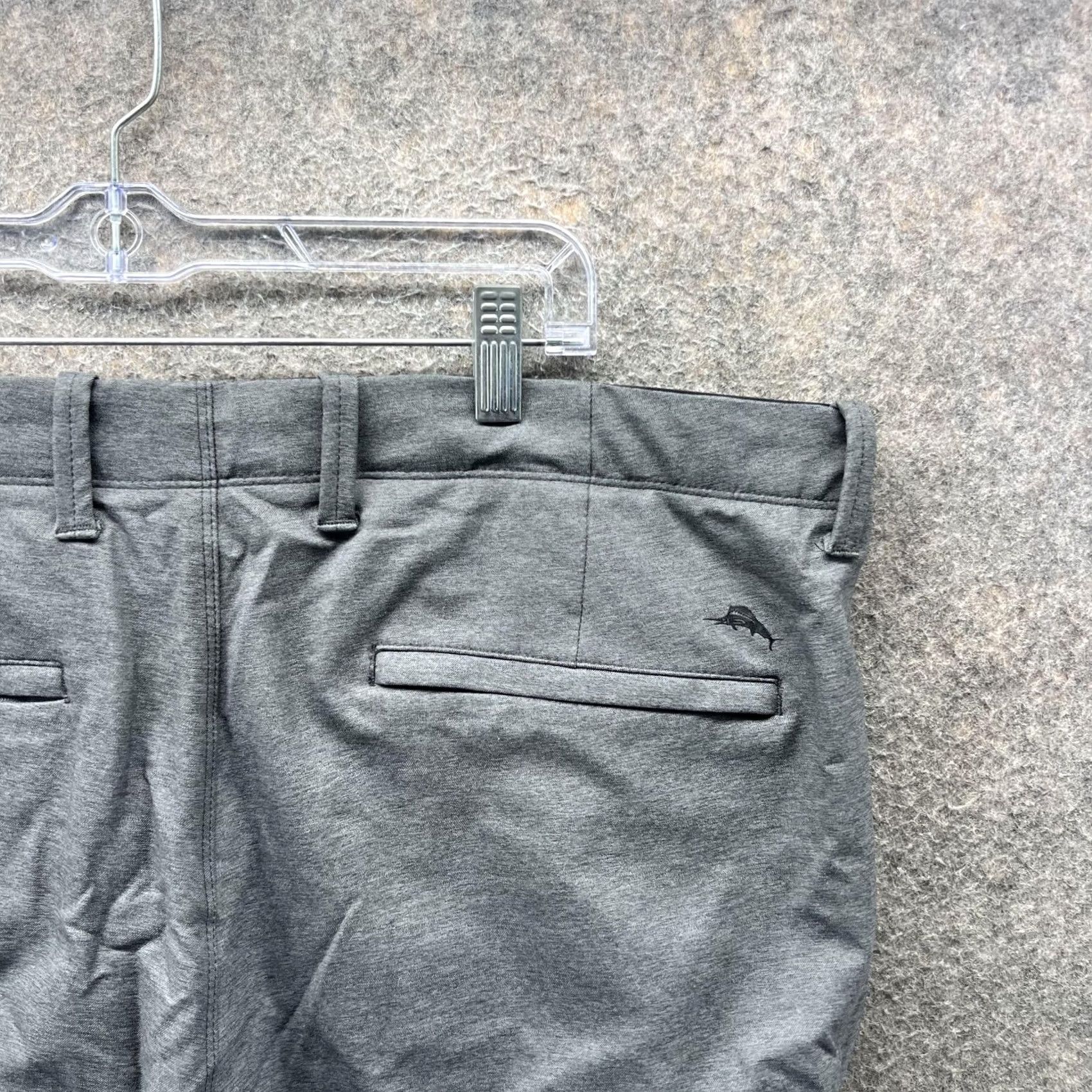 Tommy Bahama Tommy Bahama Pants Mens 38x30 Gray Performance Golf Chino Stretch Casual Pants Size US 38 / EU 54 - 7 Thumbnail