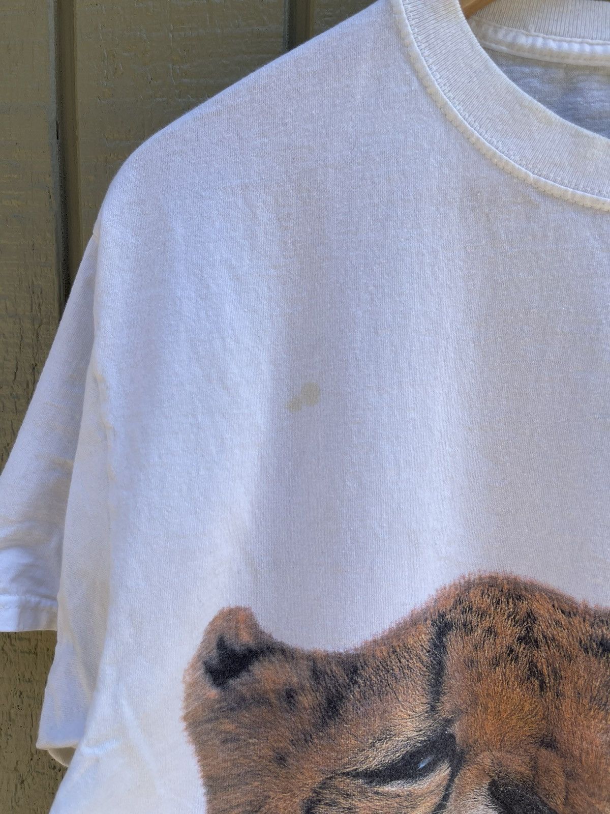 Vintage Vintage 00s Cheetah Shirt Size US L / EU 52-54 / 3 - 2 Thumbnail