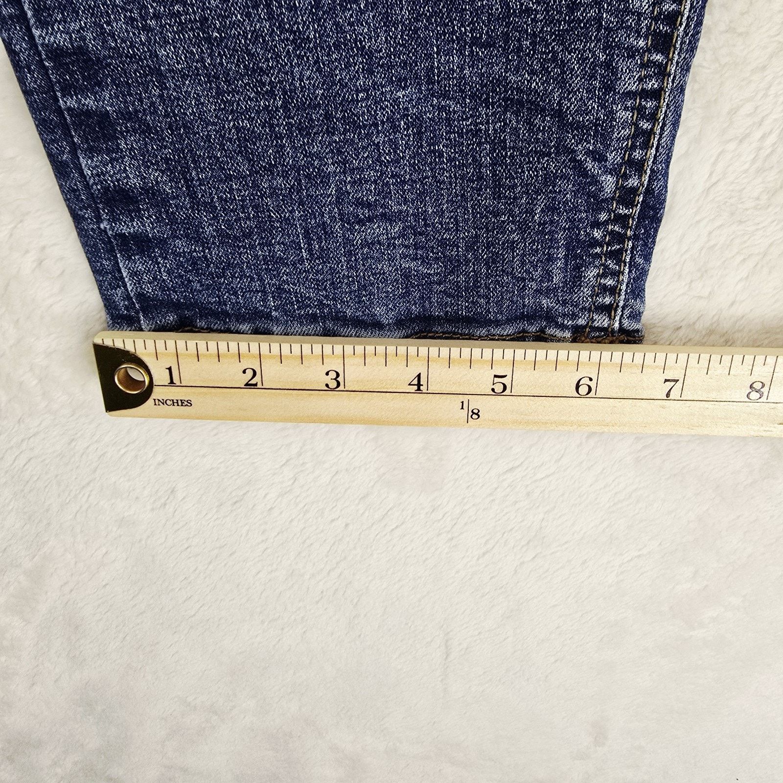 Other DPSR Distressed Skinny Straight Jeans Denim Size Small 31x32 Size US 31 - 13 Thumbnail