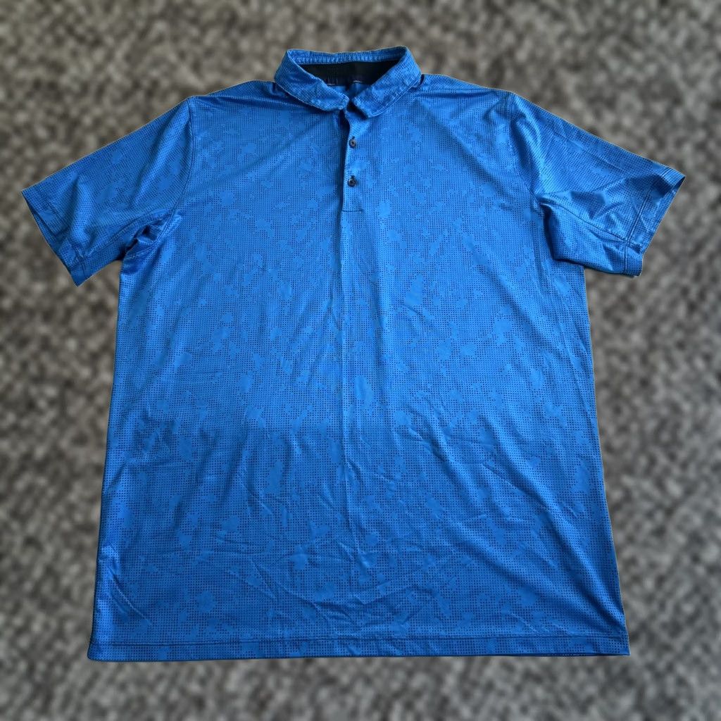 Nike Nike Shirt Mens L Blue Golf Standard Fit Polo Men Size Short Sleeve Active Camo Size US L / EU 52-54 / 3 - 1 Thumbnail