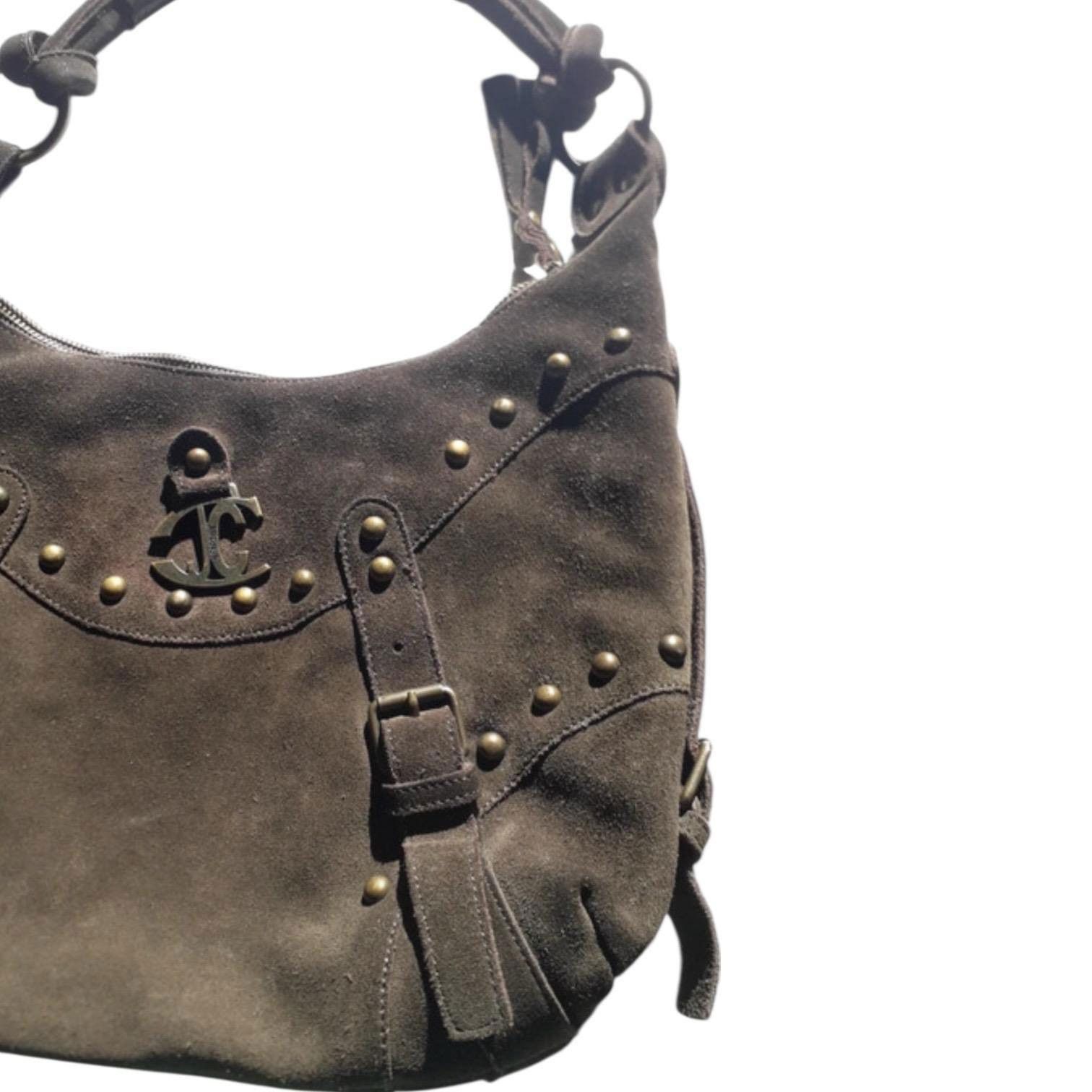 Roberto Cavalli The Cavalli Medium Suede Bag Size ONE SIZE - 3 Thumbnail
