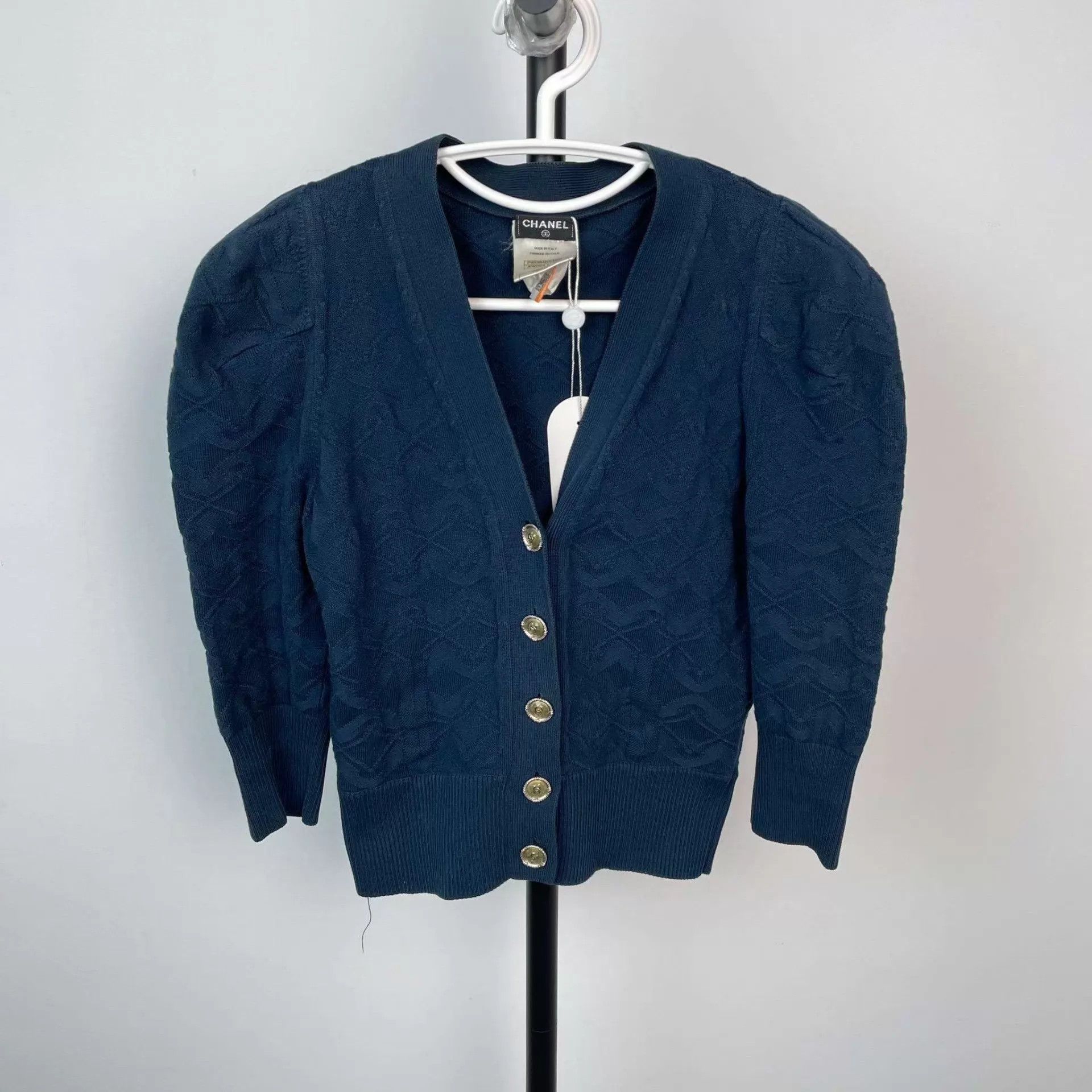 Chanel Chanel blue cardigan size 34 Size XS / US 0-2 / IT 36-38 - 1 Thumbnail