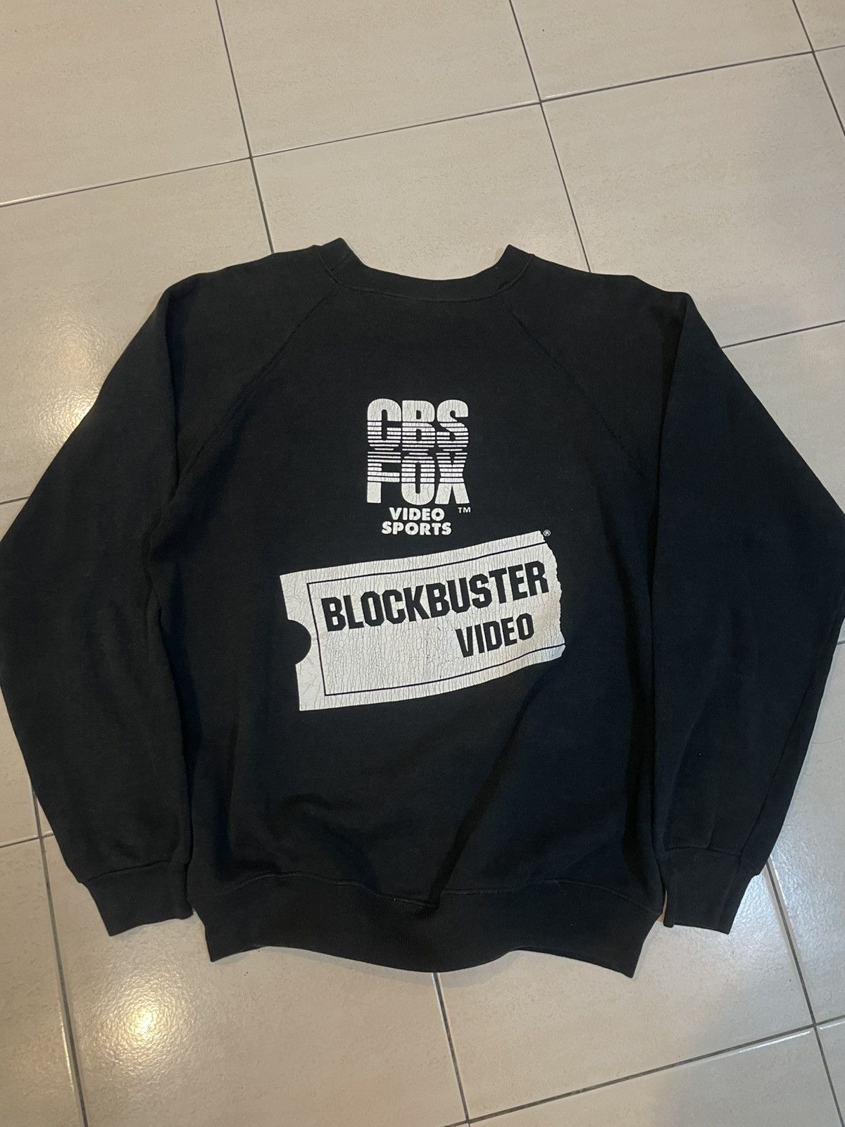 Hanes 🔥VINTAGE🔥BLOCKBUSTER VIDEO CHICAGO BLACKHAWKS Size US L / EU 52-54 / 3 - 3 Thumbnail